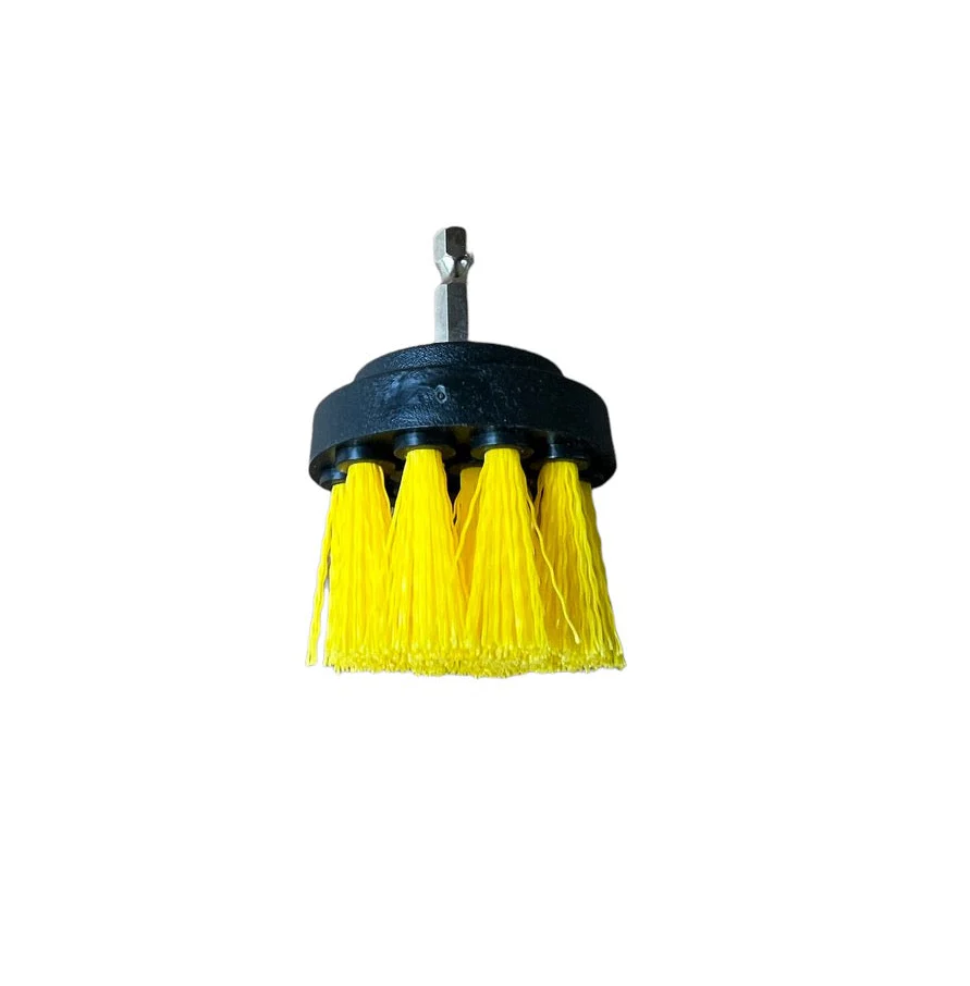 Drill Cleaning Brush Set - Medium Bristle (4-Piece) - Image 3