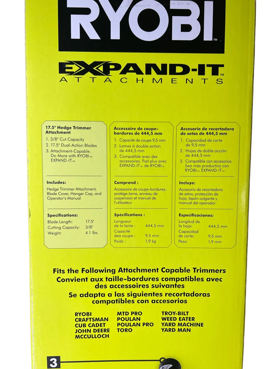 Expand-It 17-1/2 in. Universal Hedge Trimmer Attachment - Image 5