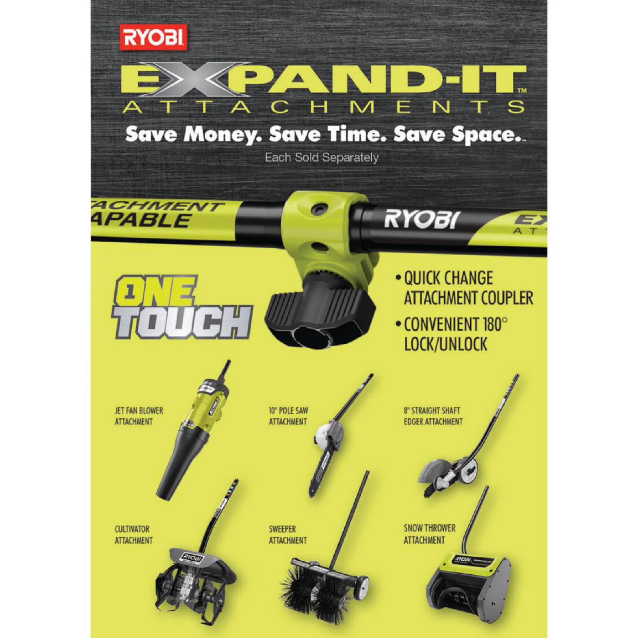 Expand-it 25 cc 2-Cycle Full Crank Gas Power Head - Image 6