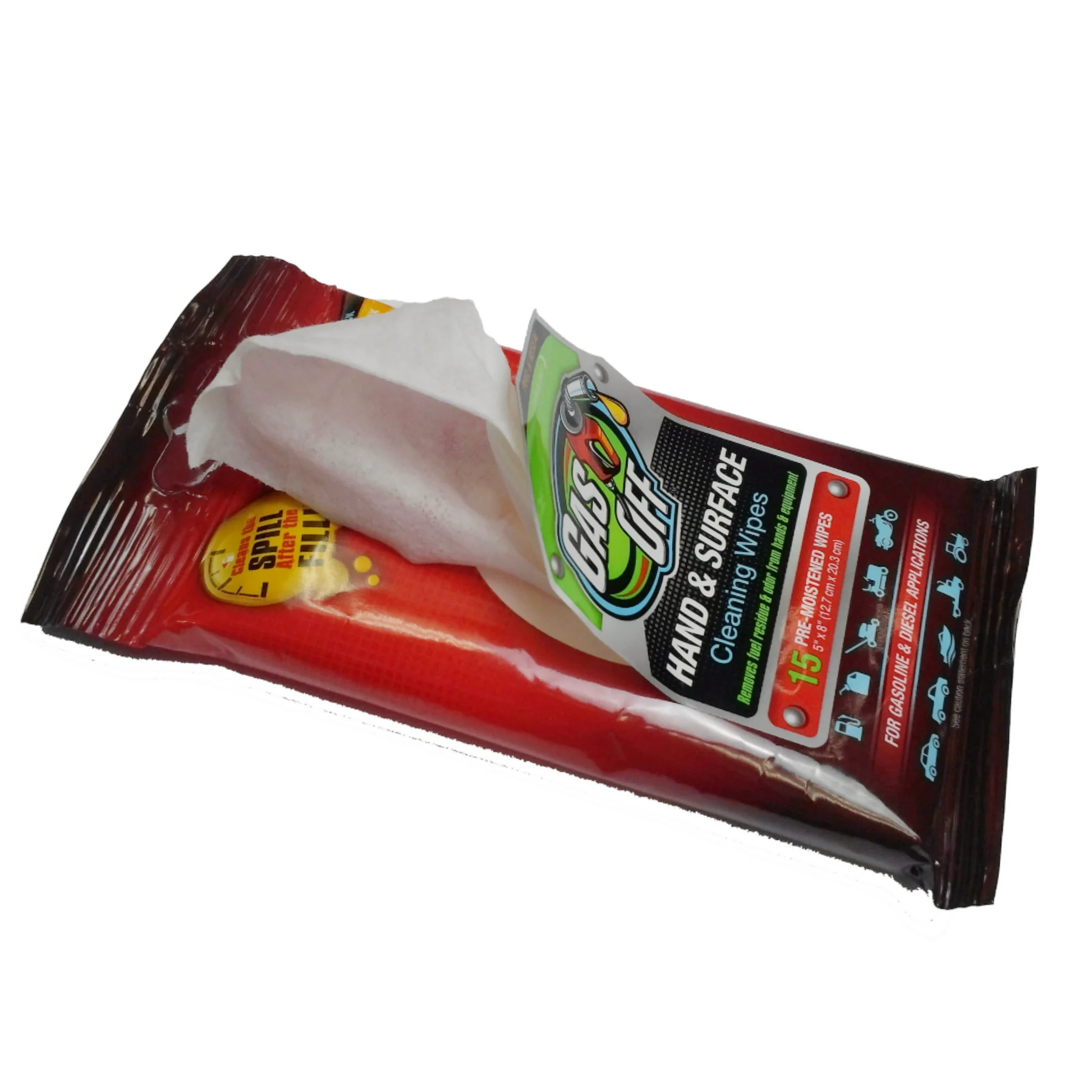 GAS OFF Hand and Surface Cleaning Wipes - Image 2