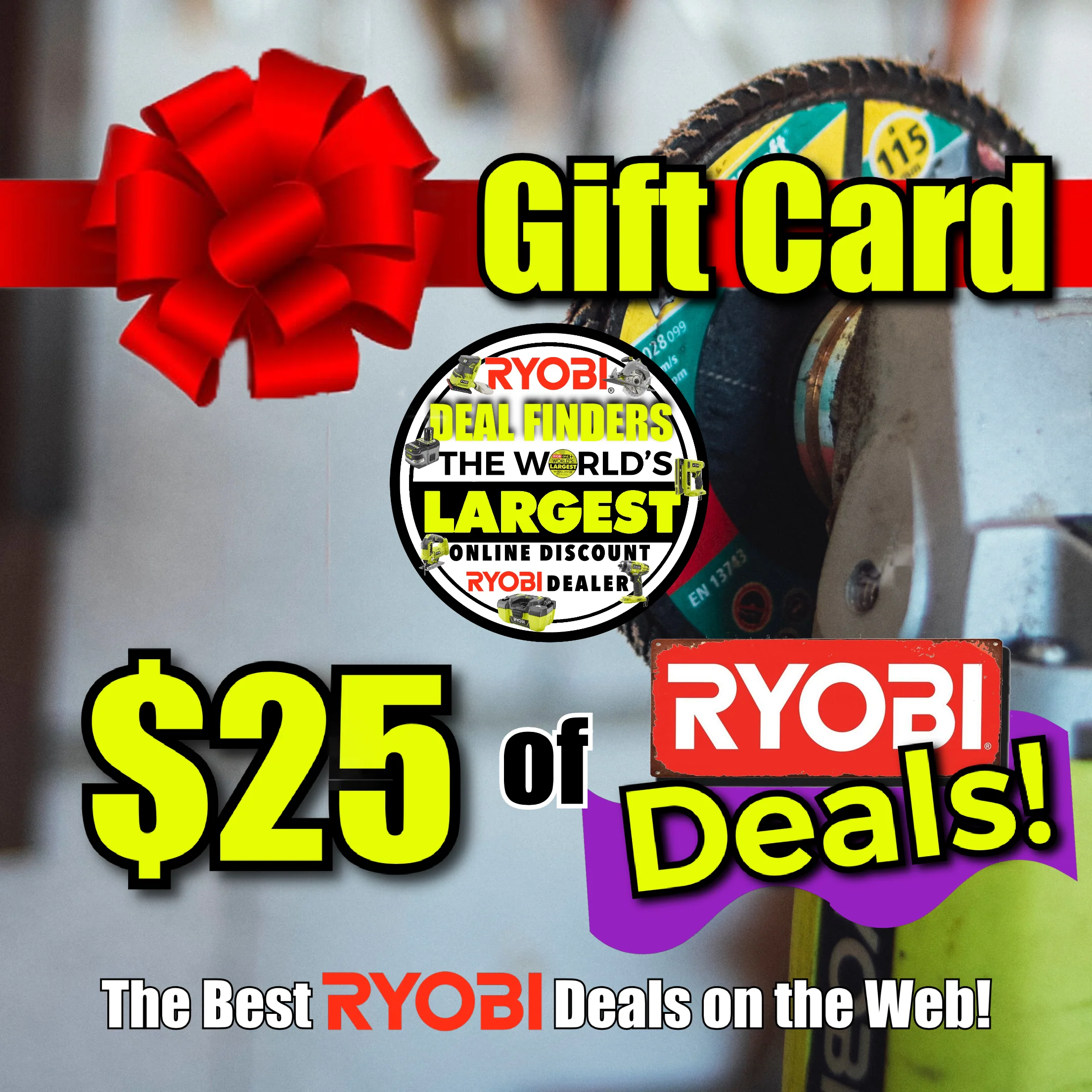RYOBI DEAL FINDERS eGIFT CARD - Image 3