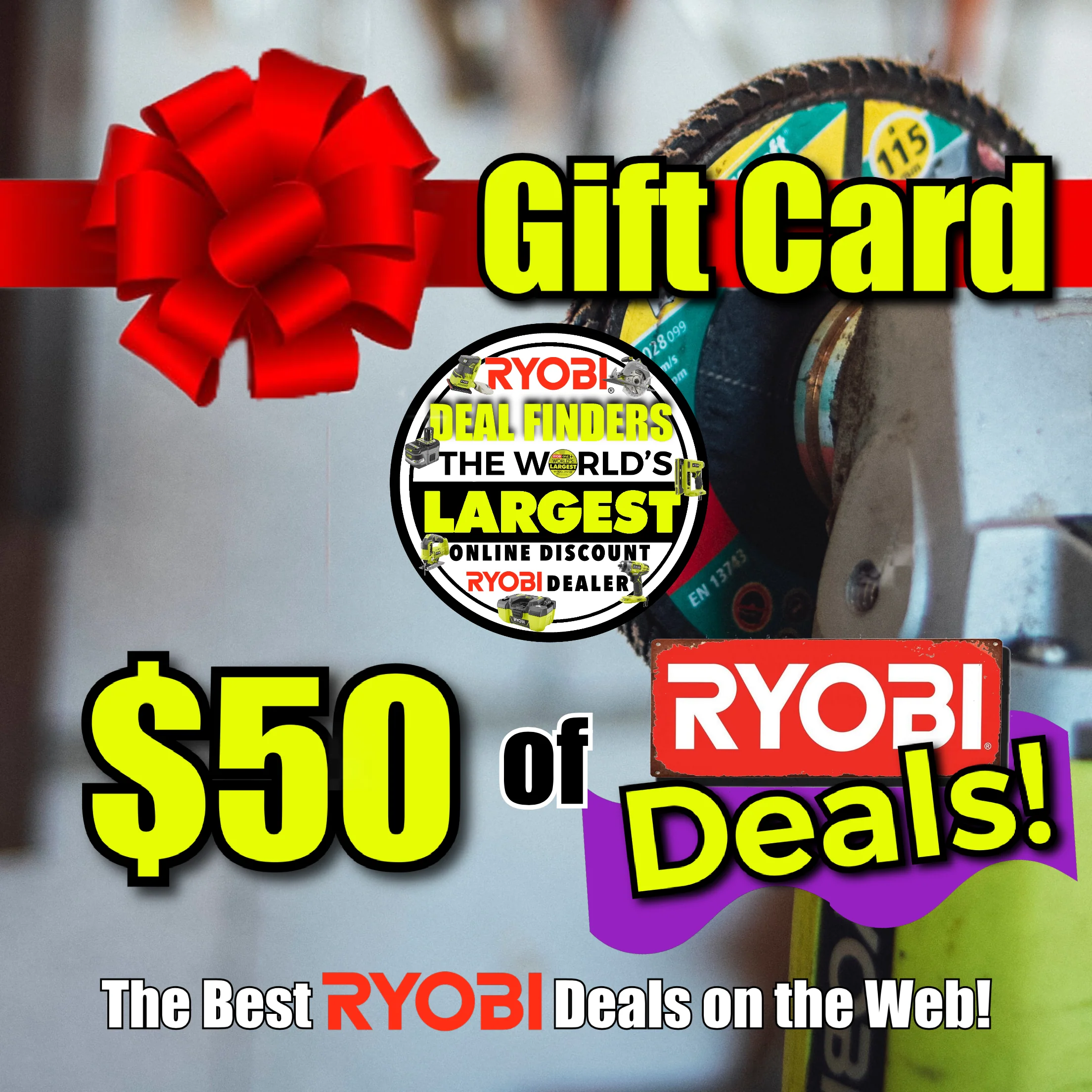 RYOBI DEAL FINDERS eGIFT CARD - Image 4