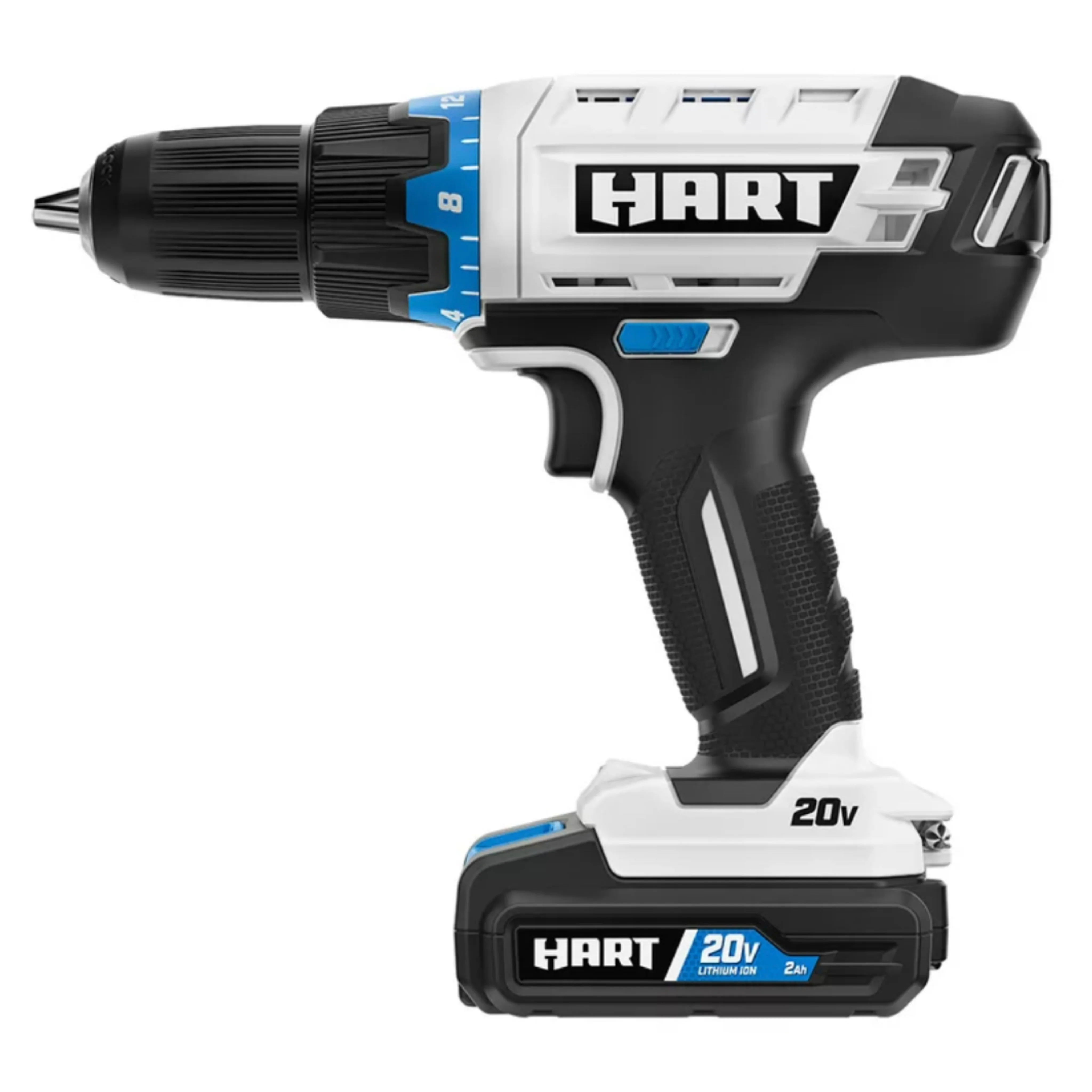 HART 20-Volt Cordless 6-Tool Combo Kit (1) 4.0Ah & (1) 1.5Ah Lithium-Ion Batteries, Charger and Storage Bag - Image 8