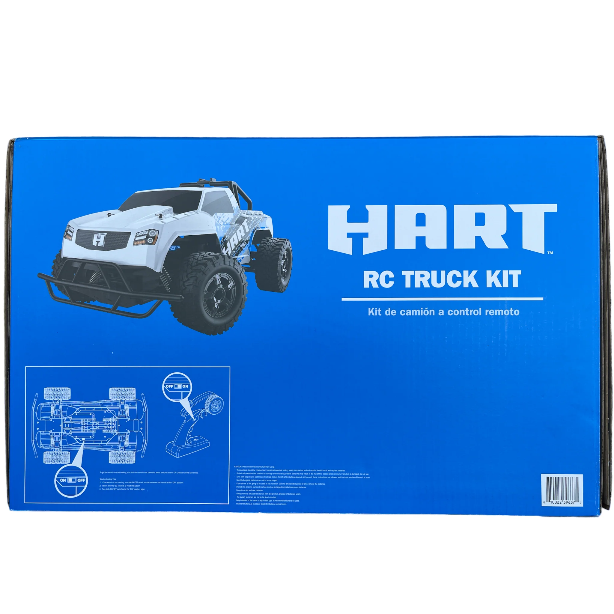 HART 20 Volt Cordless RC Truck Kit (1.5aH Battery and Charger) - Image 3