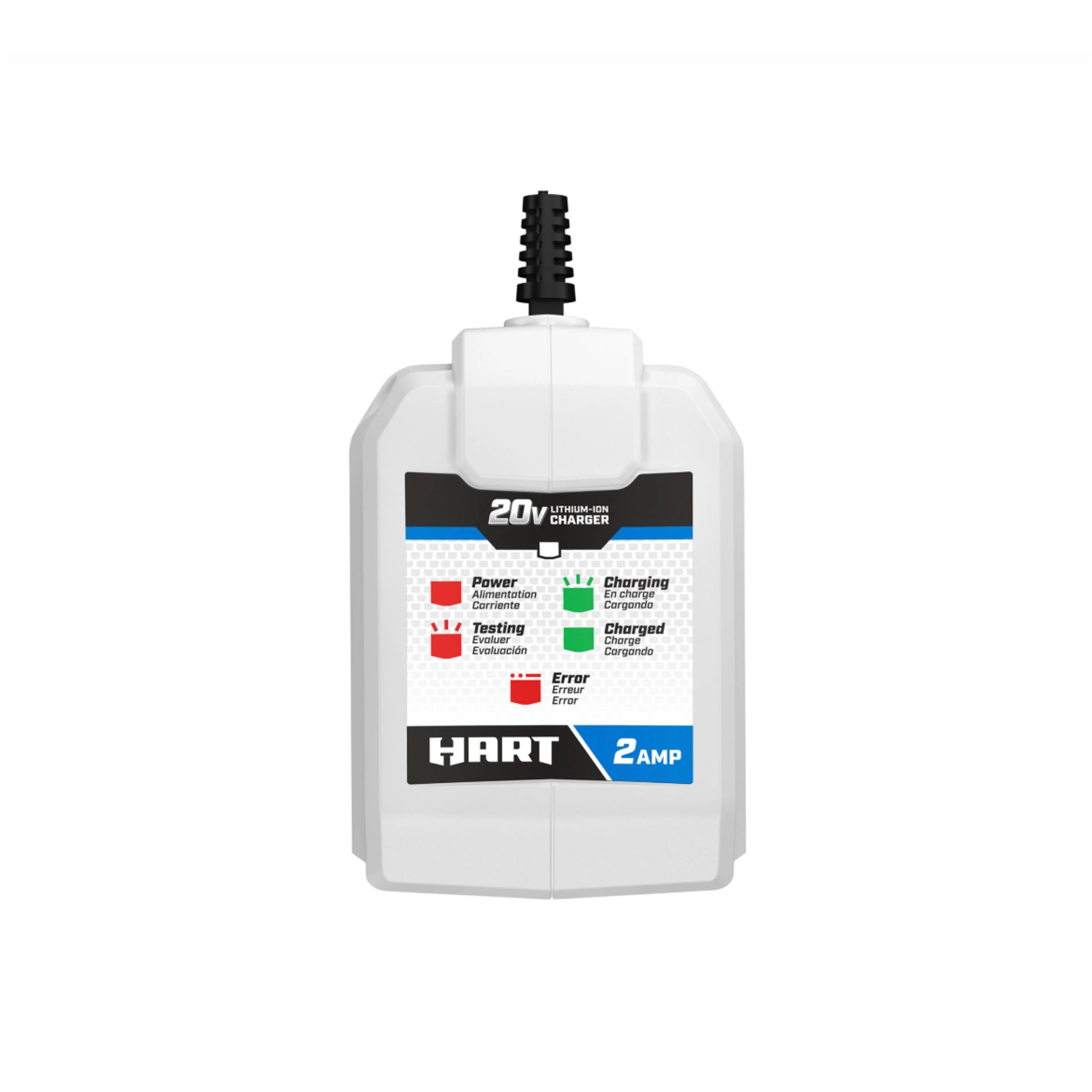 HART 20-Volt Power Equipment 2Amp Fast Charger (Battery Not Included) - Image 2