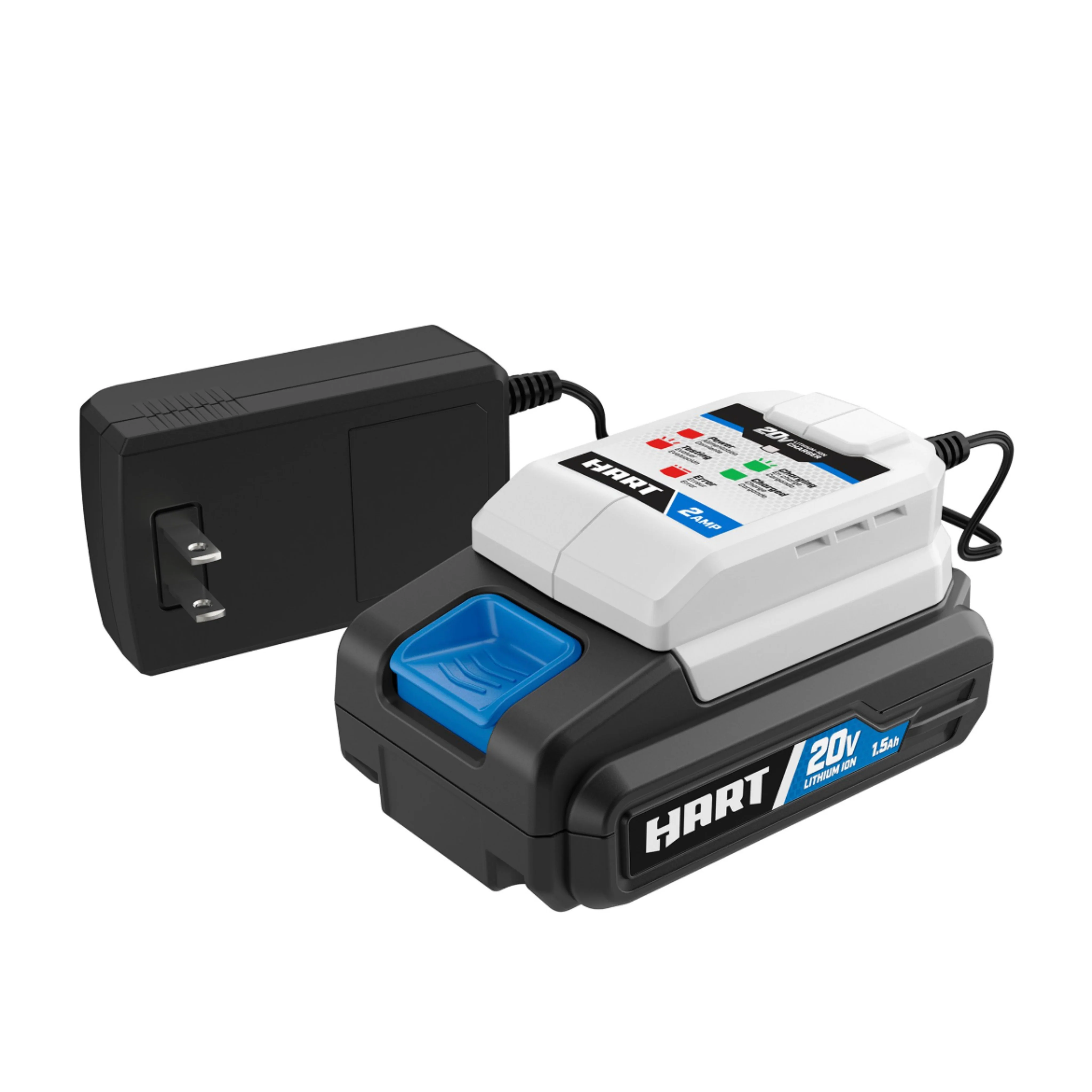 HART 20-Volt Power Equipment 2Amp Fast Charger (Battery Not Included) - Image 4