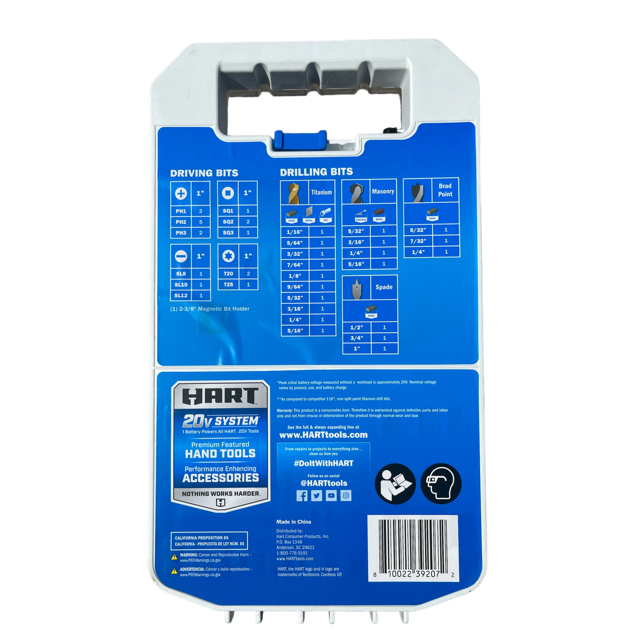 HART 40-Piece Drill and Drive Set with Storage Case - Image 2