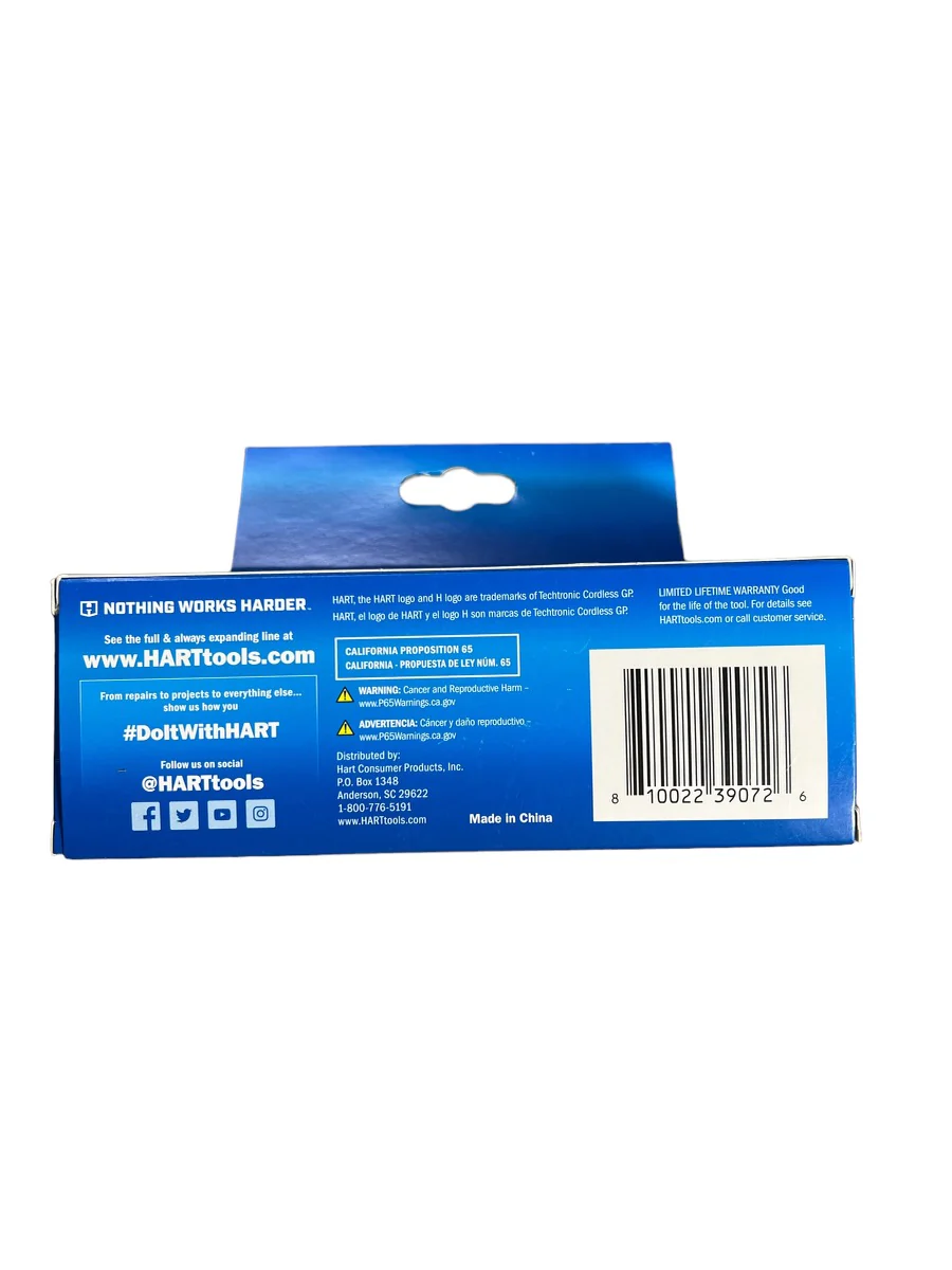 HART Tinted Wrap-Around Safety Glasses, Anti-fog, UV Protection - Image 2