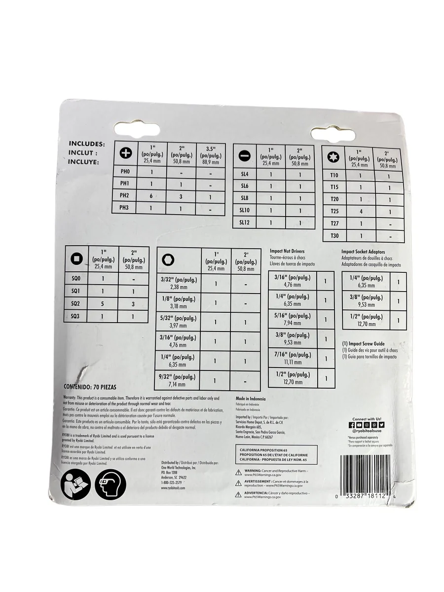 Impact Rated Driving Kit (70-Piece) - Image 2