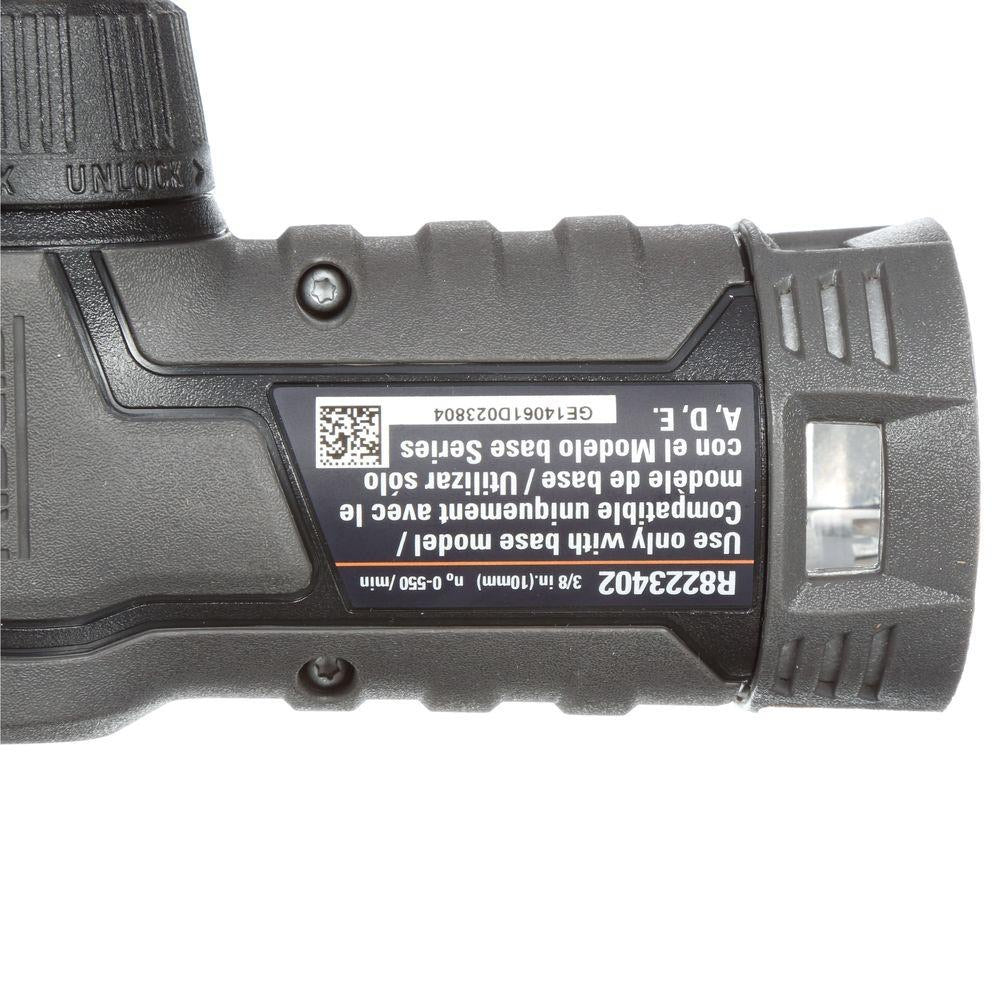 RIDGID JobMax 3/8 in. Drill/Driver Head (Tool Only) - Image 5