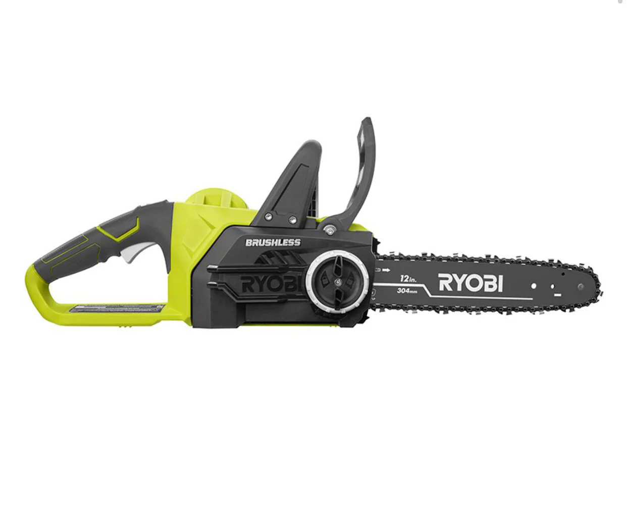 ONE+ 12 in. 18-Volt Brushless Lithium-Ion Electric Cordless Battery Chainsaw-Tool Only - Image 4