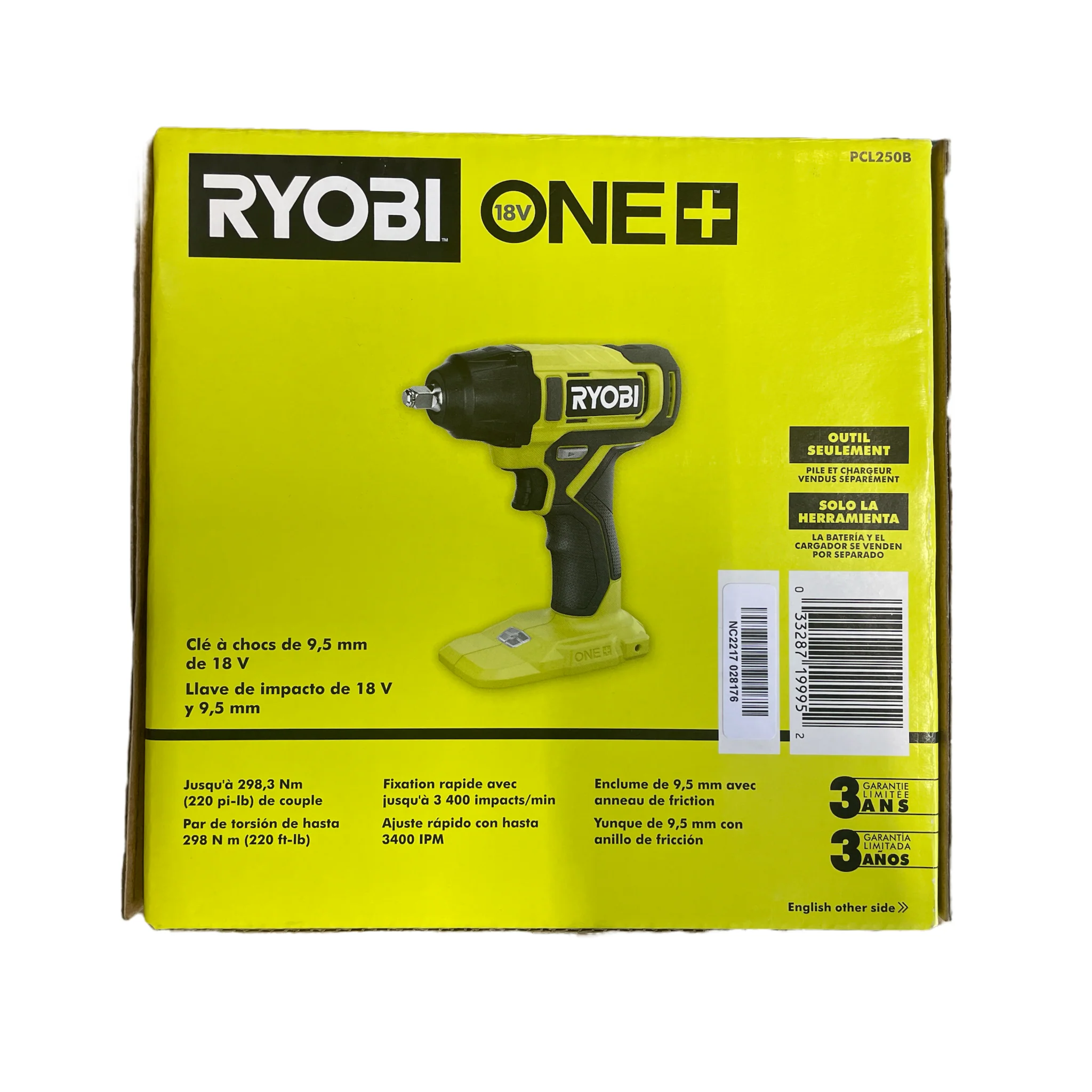 ONE+ 18-Volt Cordless 3/8 in. Impact Wrench (Tool Only) - Image 3