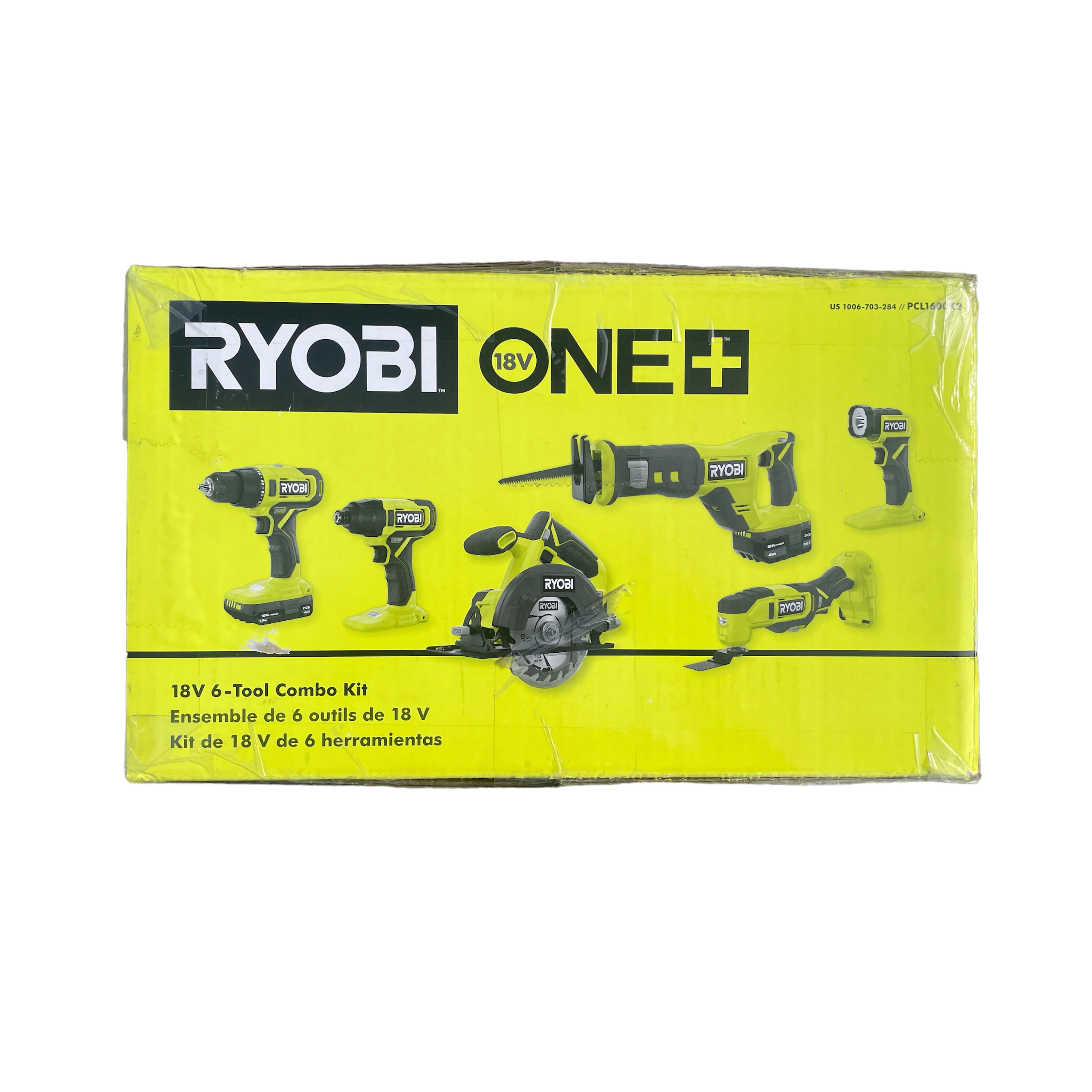 ONE+ 18-Volt Cordless 6-Tool Combo Kit with (2) Batteries, 18-Volt Charger, and Bag - Image 4