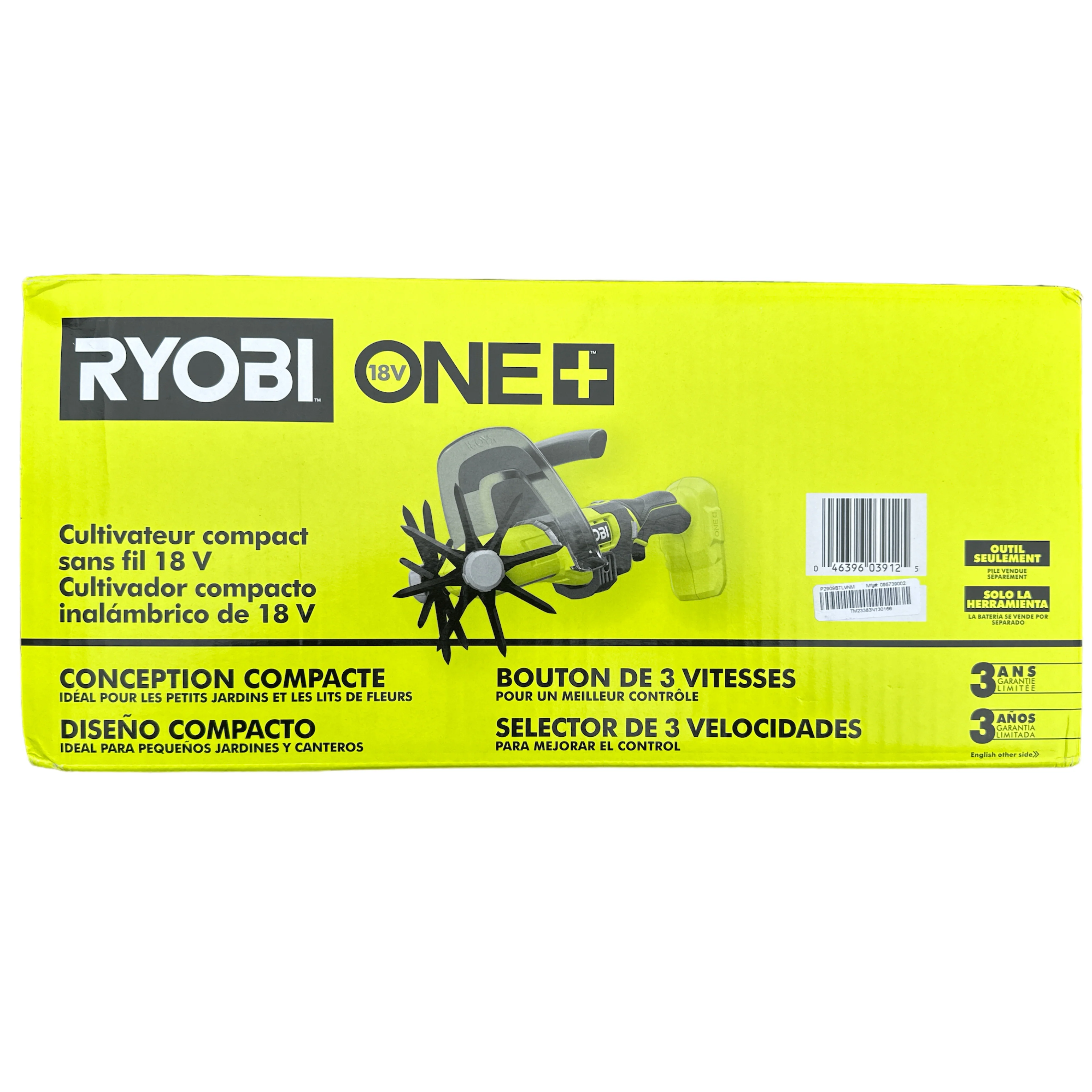 ONE+ 18-Volt Cordless Compact Battery Cultivator (Tool Only) - Image 2