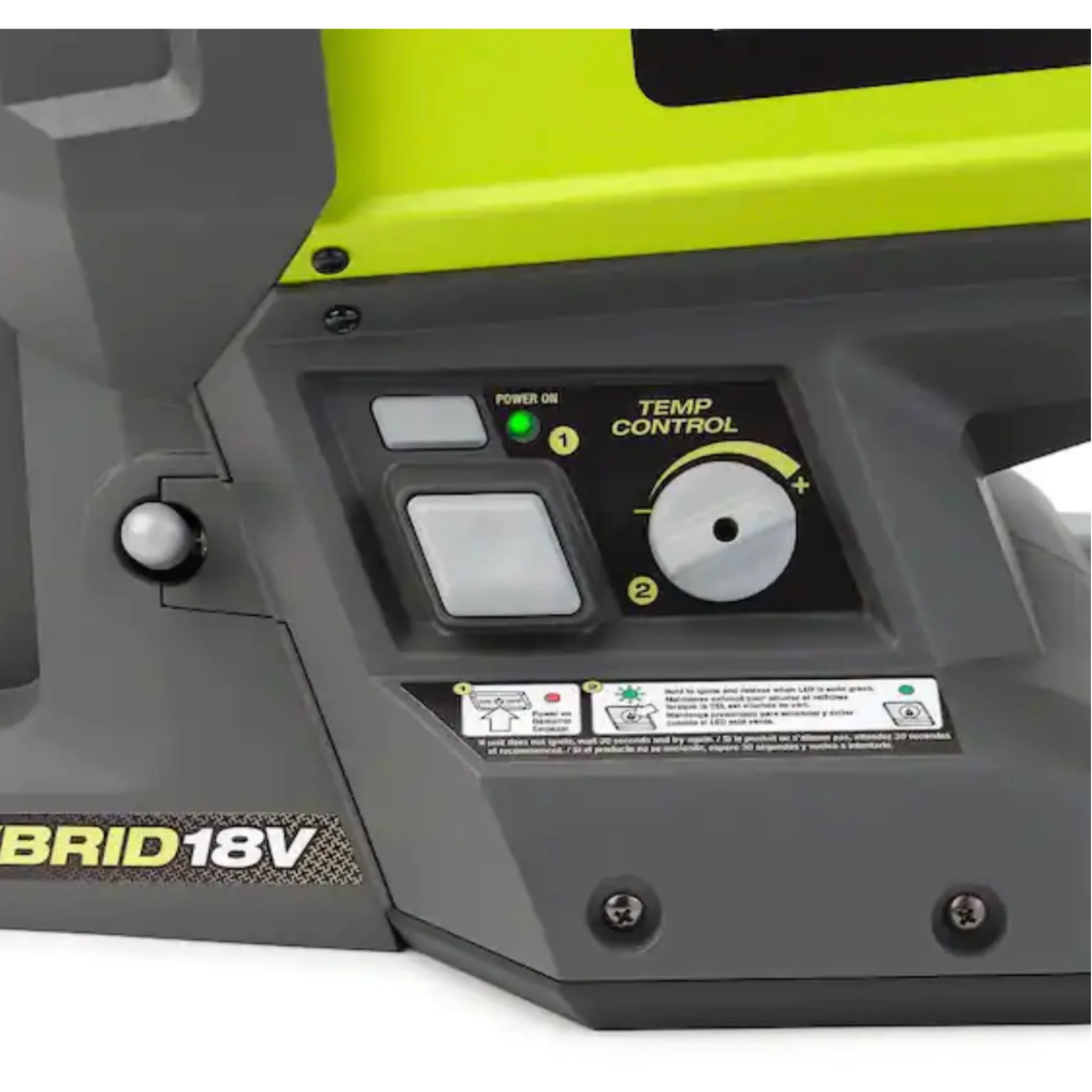 ONE+ 18-Volt Cordless Hybrid Forced Air Propane Heater (Tool Only) - Image 2