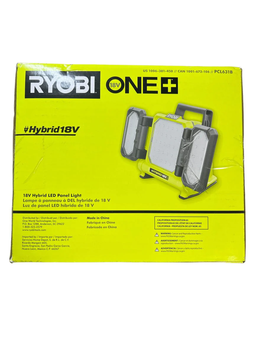 ONE+ 18-Volt Cordless Hybrid LED Panel Light (Tool Only) - Image 9