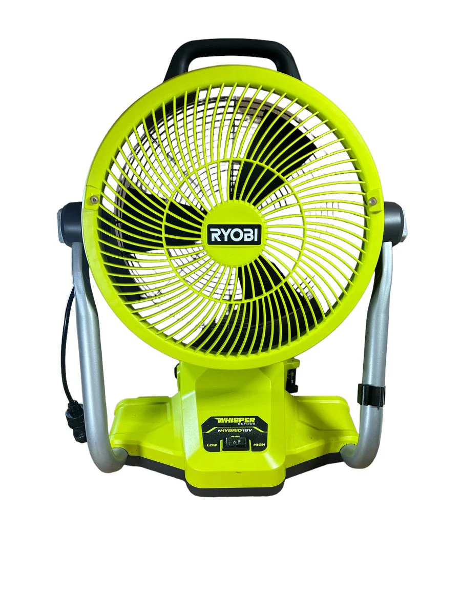 ONE+ 18-Volt Cordless Hybrid WHISPER SERIES 12 in. Misting Air Cannon Fan (Tool Only) - Factory Reconditioned