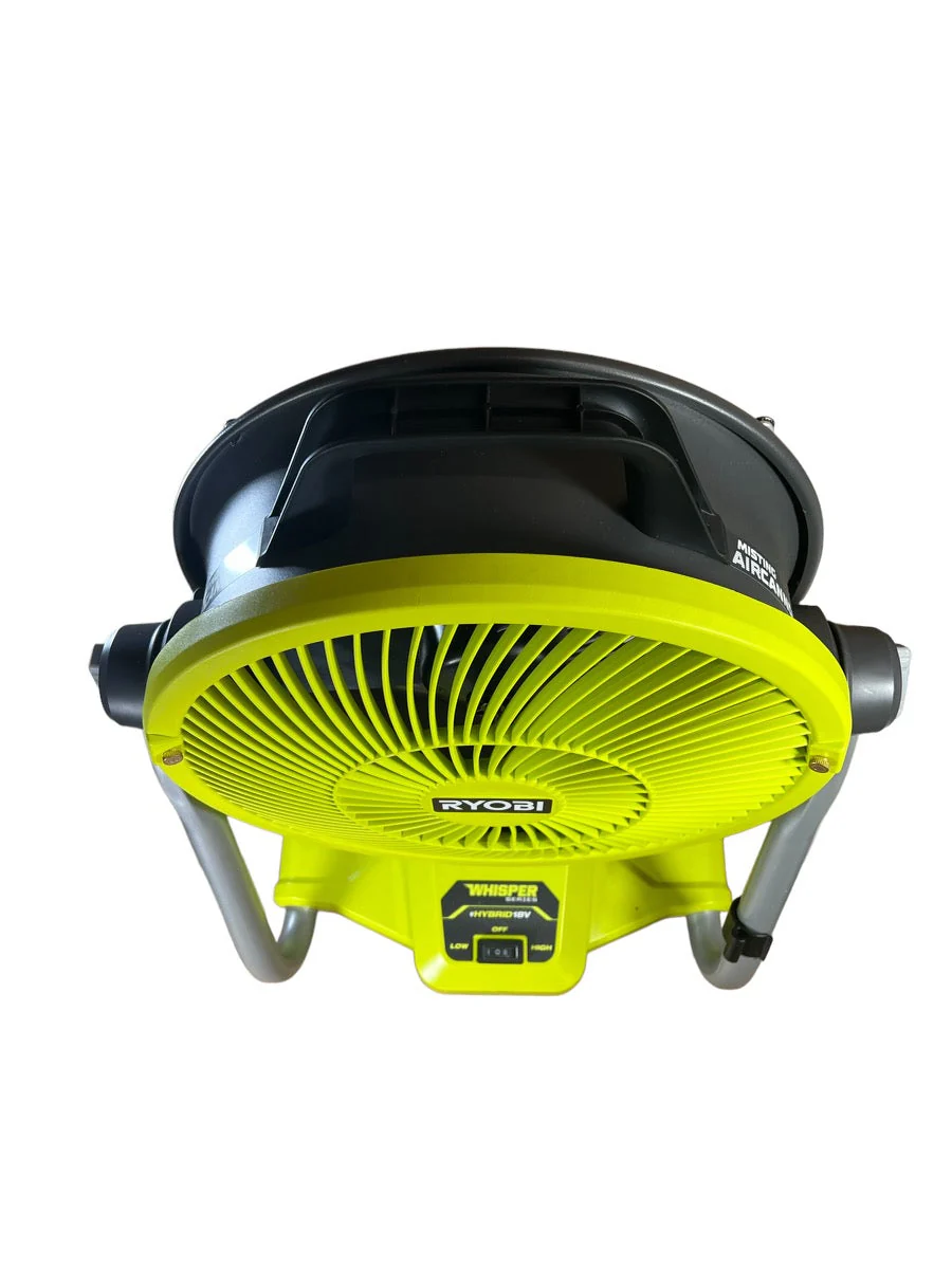 ONE+ 18-Volt Cordless Hybrid WHISPER SERIES 12 in. Misting Air Cannon Fan (Tool Only) - Image 4