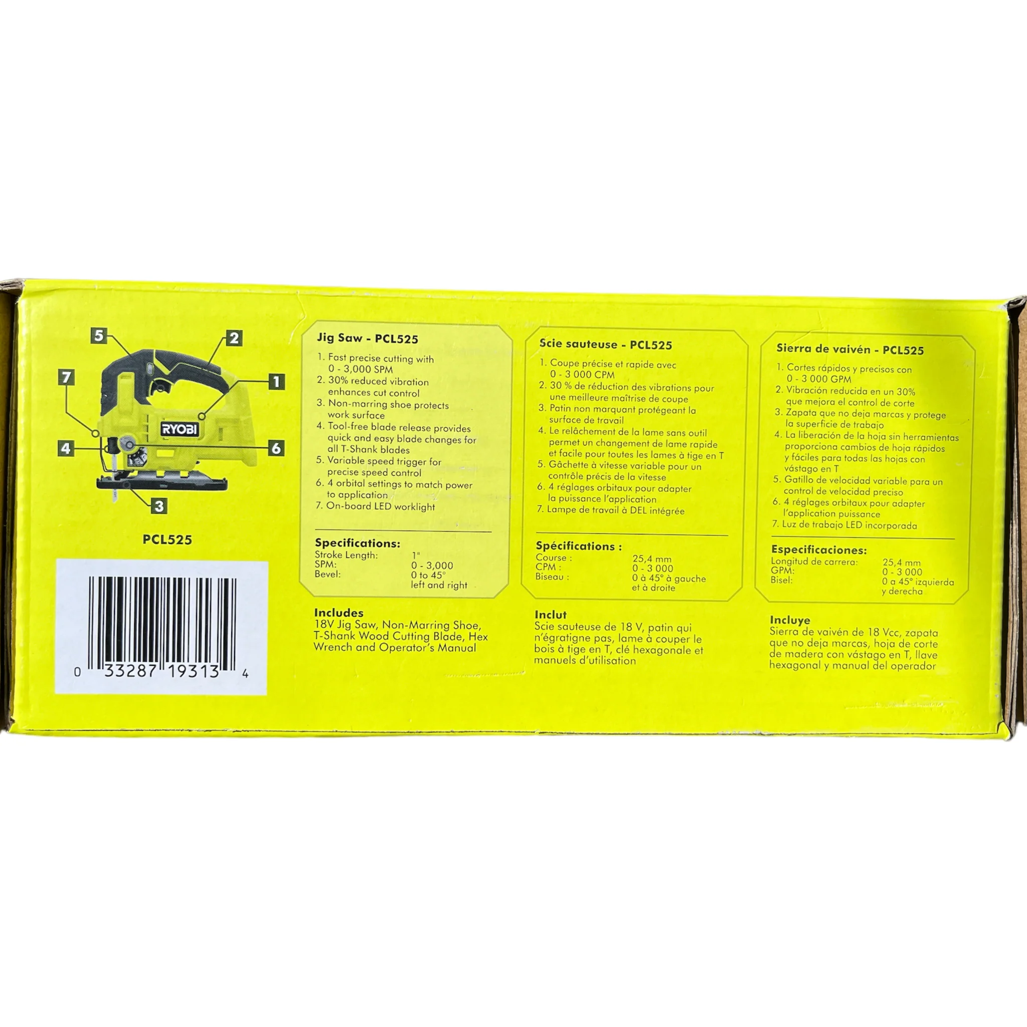 ONE+ 18-Volt Cordless Jig Saw (Tool Only) - Image 2