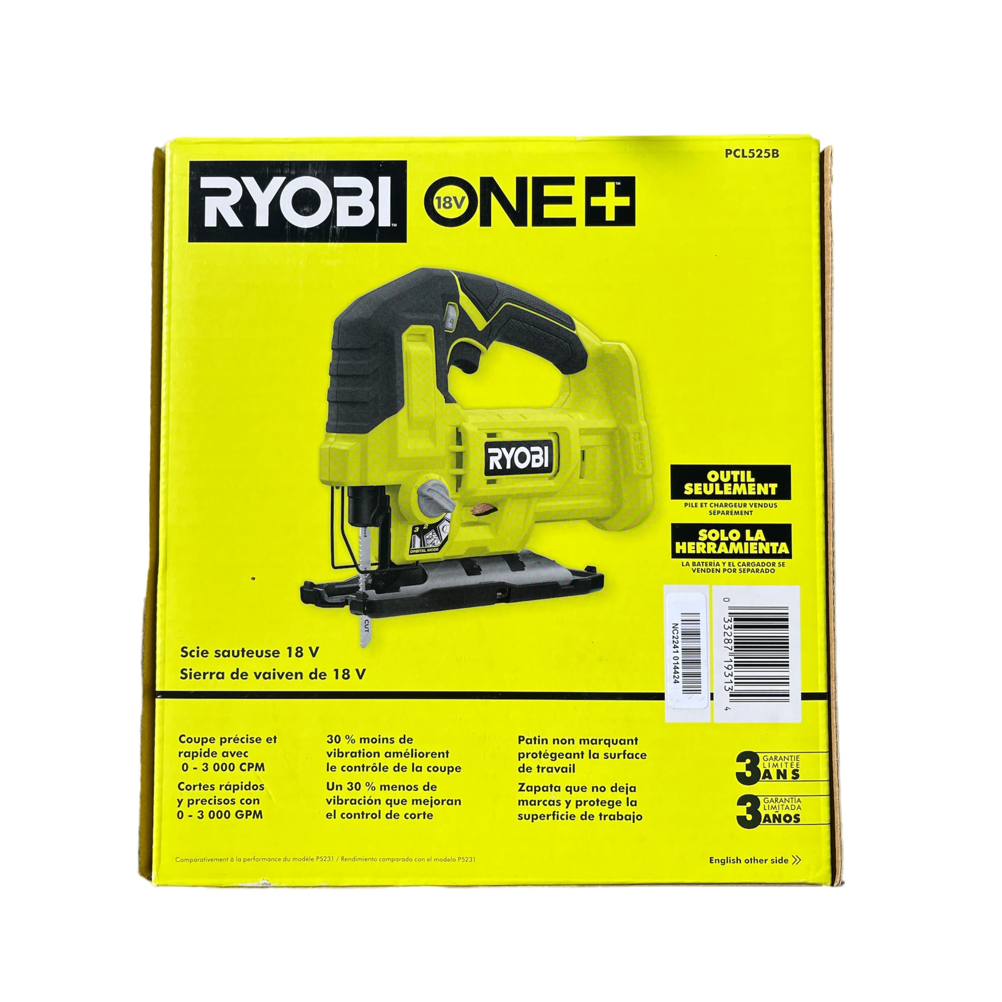 ONE+ 18-Volt Cordless Jig Saw (Tool Only) - Image 4