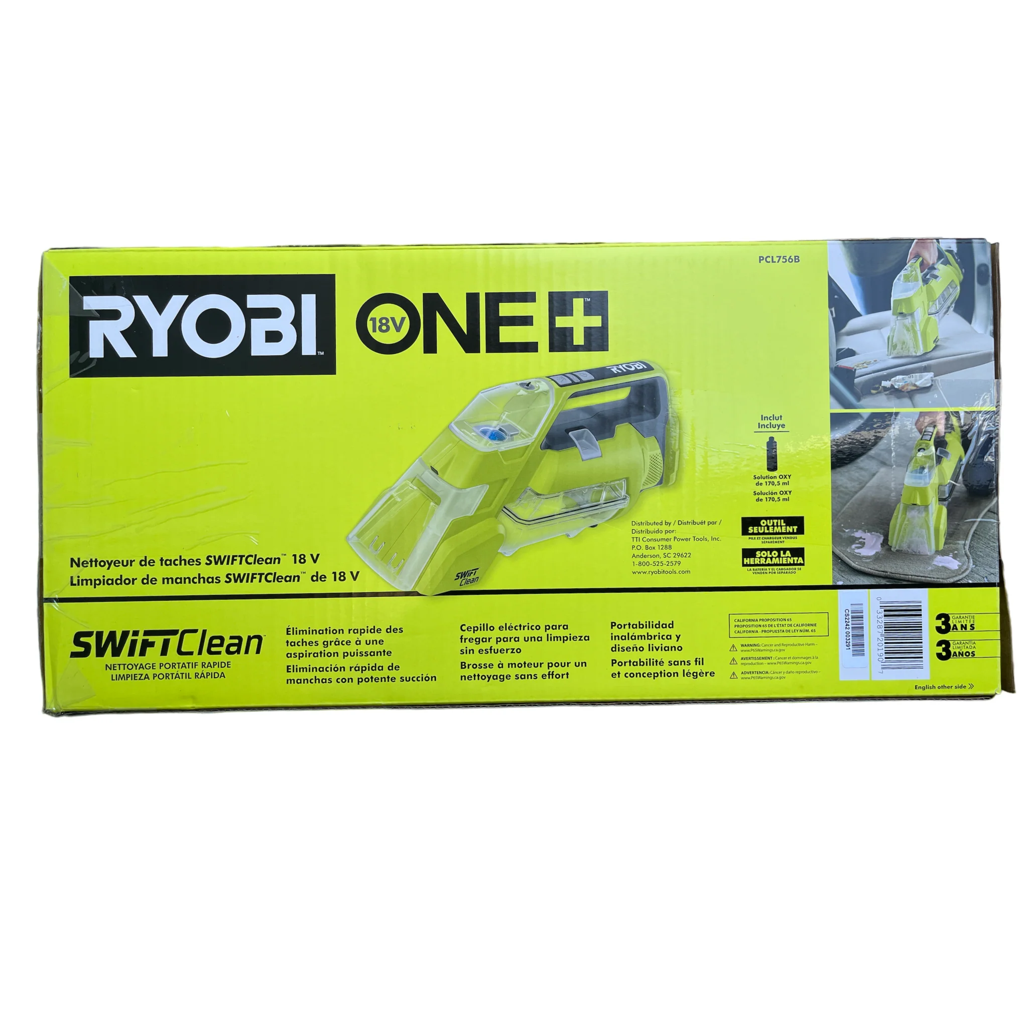 ONE+ 18-Volt Cordless SWIFTClean Spot Cleaner (Tool Only) - Image 2