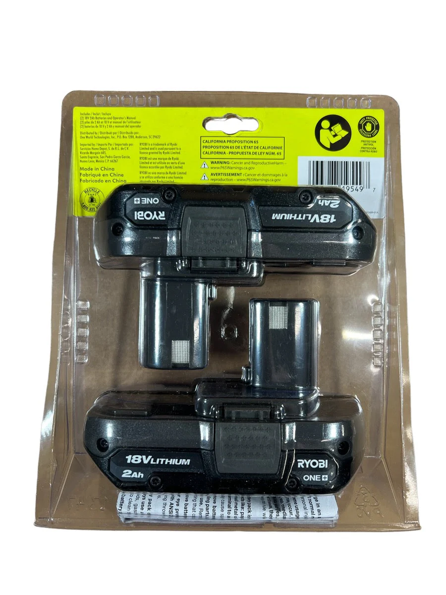 ONE+ 18-Volt Lithium-Ion 2.0 Ah Compact Battery (2-Pack) - Image 6