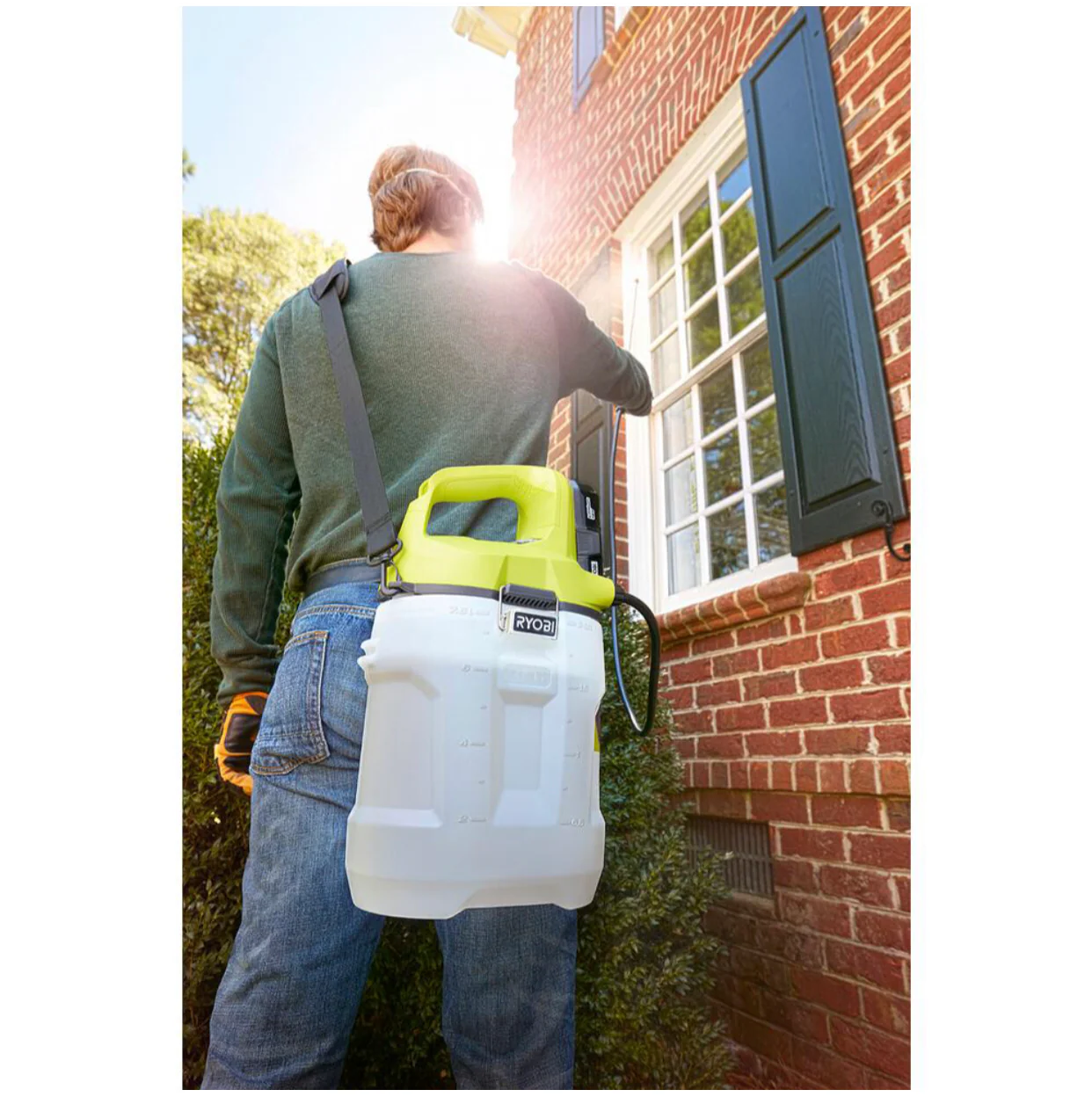 ONE+ 18-Volt Lithium-Ion Cordless 2 Gal. Chemical Sprayer with 2.0 Ah Battery and Charger Included - Image 7