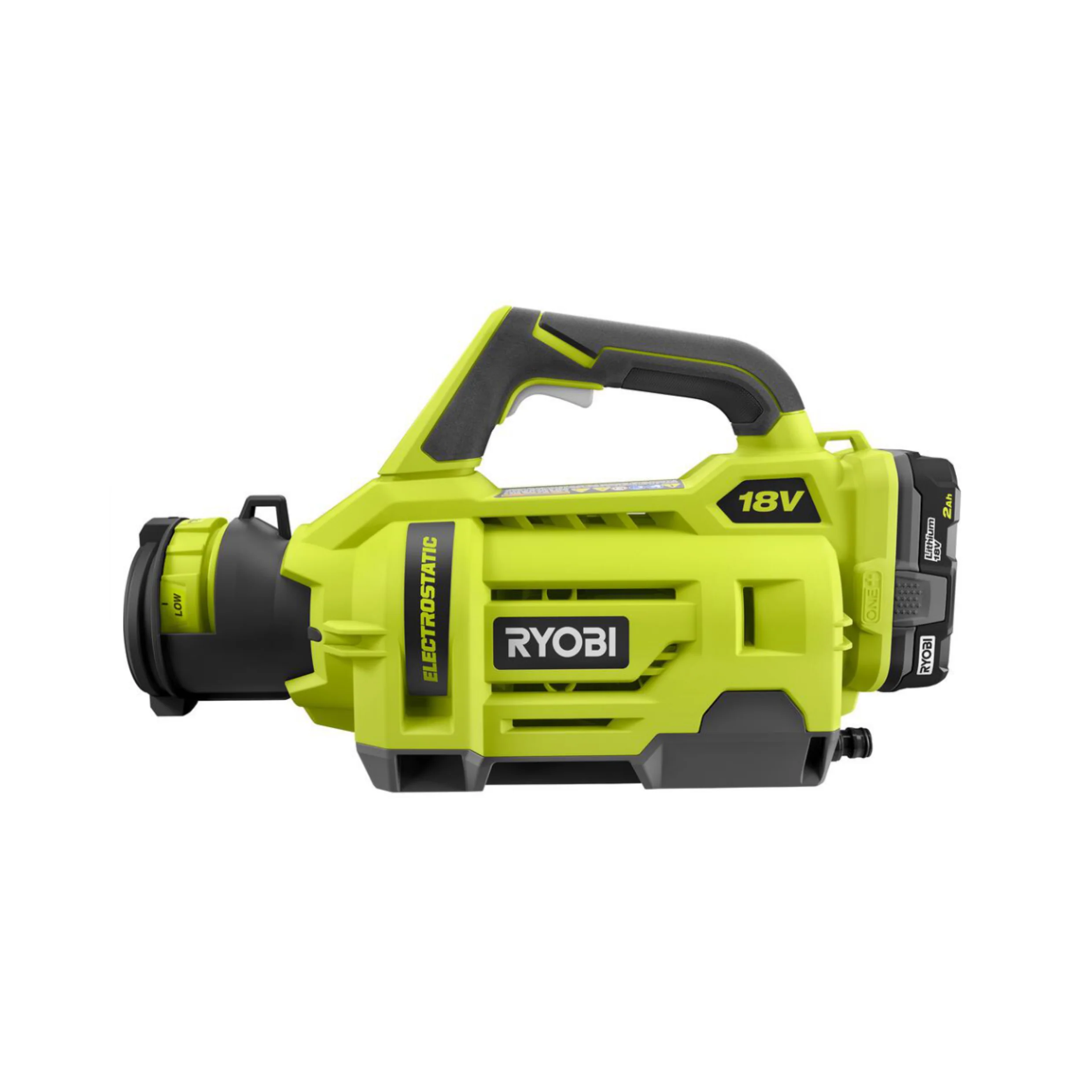 RYOBI P2870 ONE+ 18-Volt Lithium-Ion Cordless Electrostatic 1 Gal. Sprayer with Two 2.0 Ah Batteries and Charger Included - Image 3