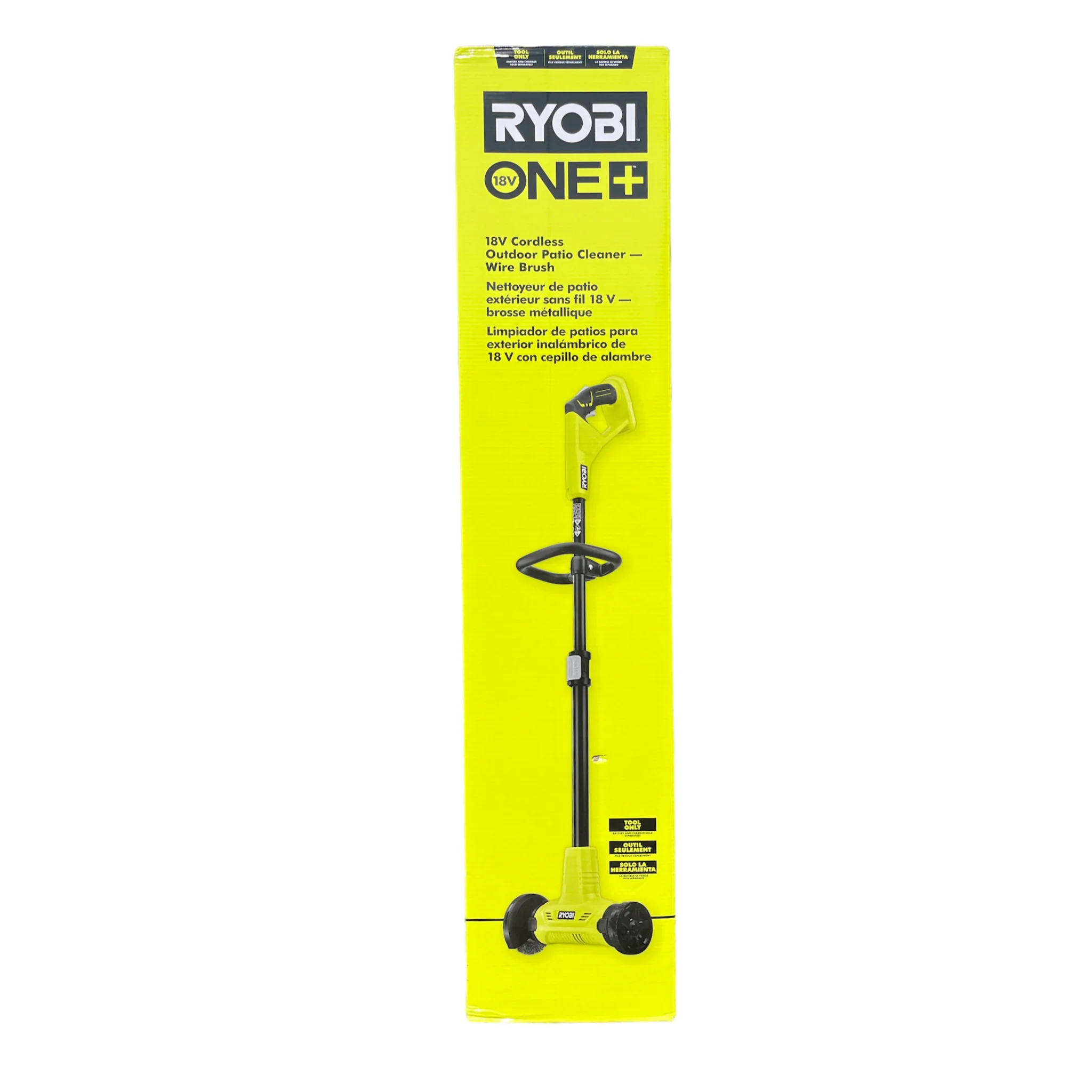 ONE+ 18-Volt Patio Cleaner with Wire Brush Edger (Tool Only)