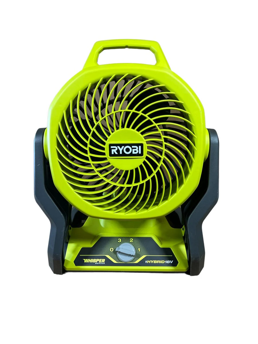 Ryobi PCL811 ONE+ 18V Cordless Hybrid WHISPER SERIES 7-1/2 in. Fan (Tool Only) - Image 2