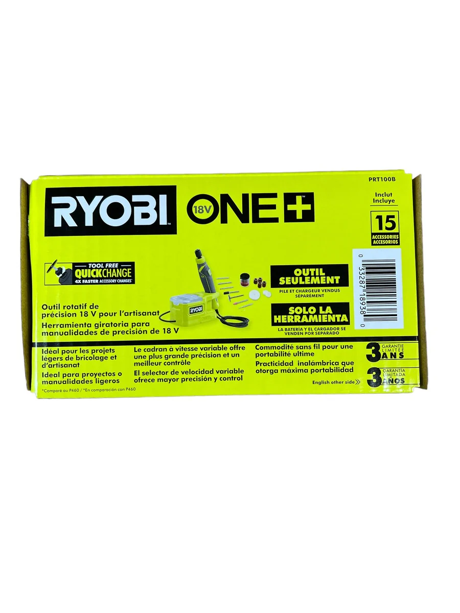 ONE+ 18V Cordless Precision Rotary Tool with Precision Rotary Accessories - Image 2