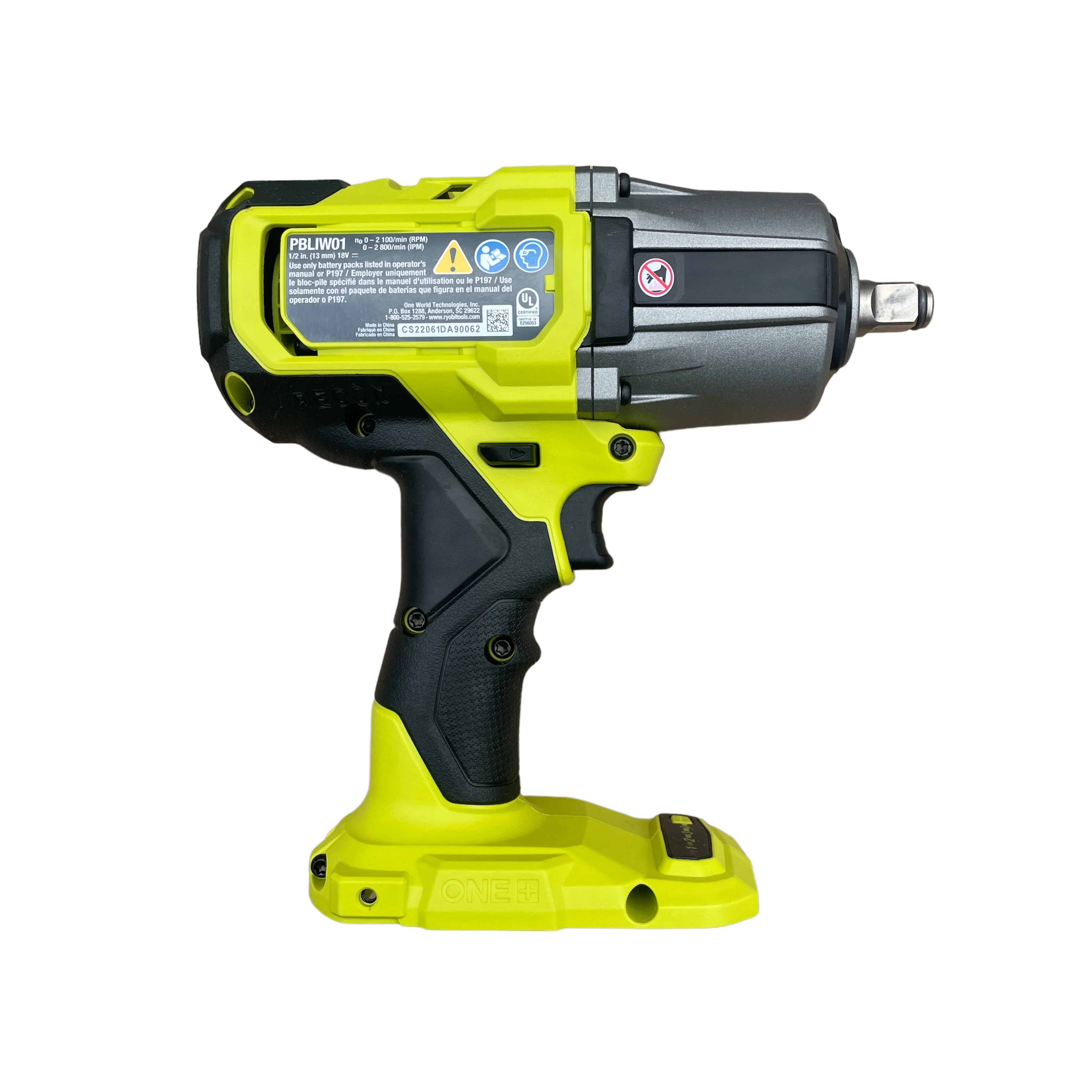 ONE+ HP 18-Volt Brushless Cordless 4-Mode 1/2 in. High Torque Impact Wrench (Tool Only) - Image 5