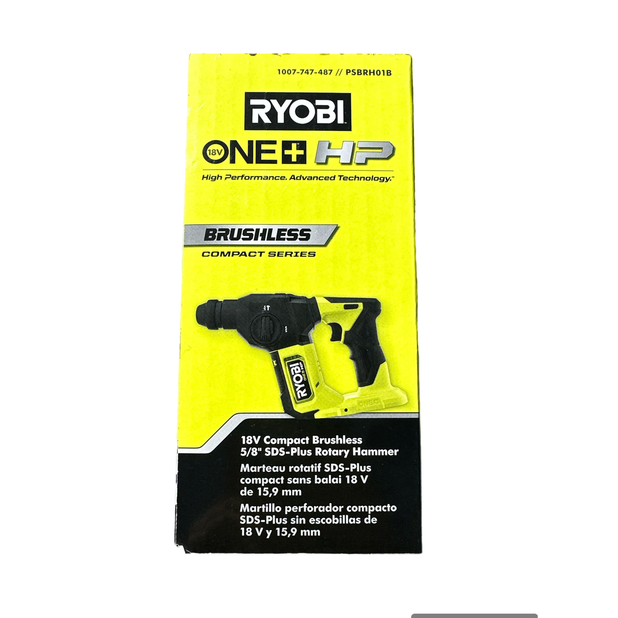 ONE+ HP 18-Volt Brushless Cordless Compact 5/8 in. SDS Rotary Hammer (Tool Only) - Image 3