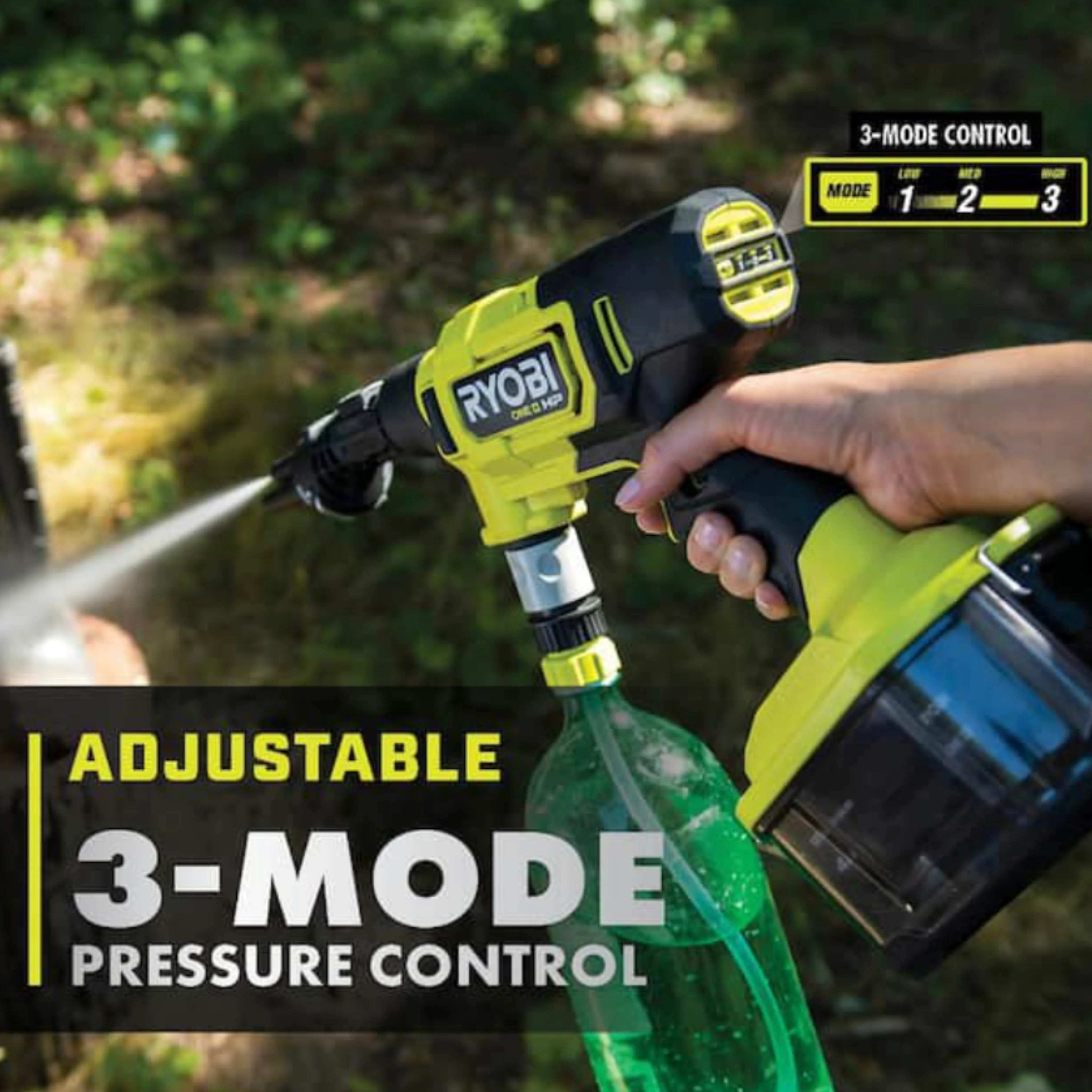 ONE+ HP 18-Volt Brushless EZClean 600 PSI 0.7 GPM Cordless Cold Water Power Cleaner (Tool Only) - Image 4