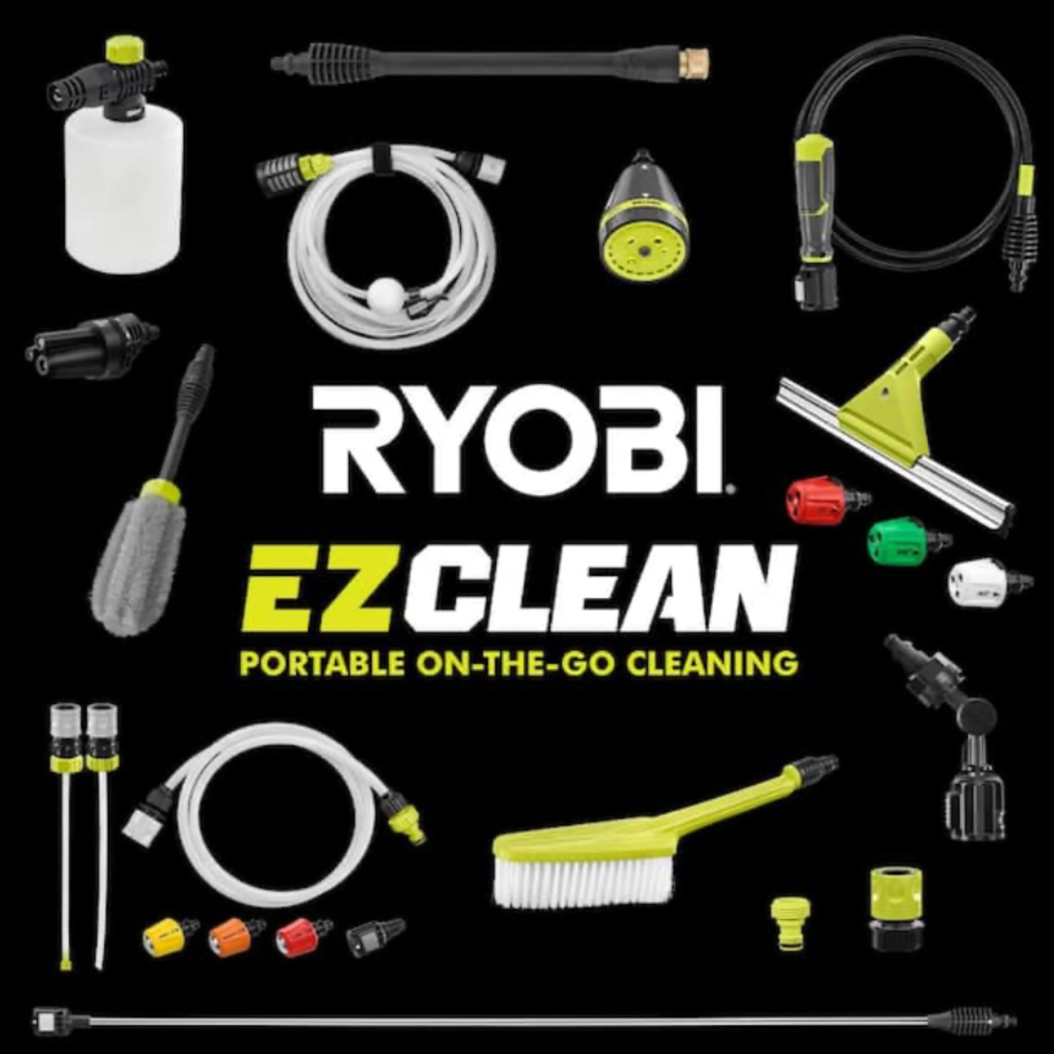 ONE+ HP 18-Volt Brushless EZClean 600 PSI 0.7 GPM Cordless Cold Water Power Cleaner (Tool Only) - Image 9