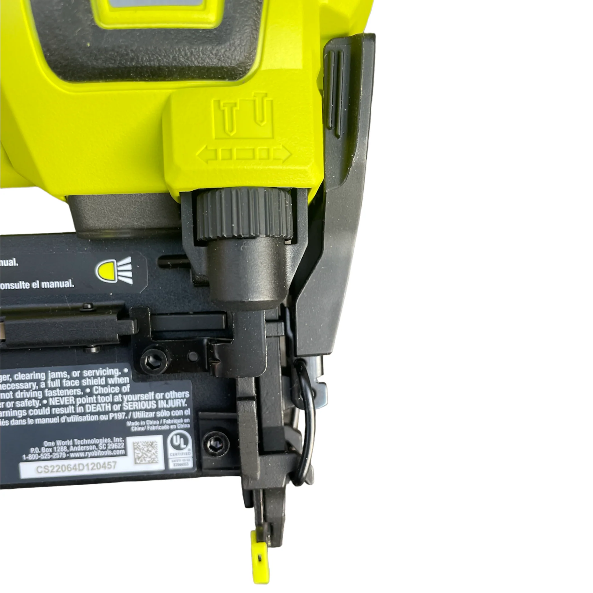 ONE+ HP 18V 18-Gauge Brushless Cordless AirStrike Brad Nailer (Tool Only) - Image 5