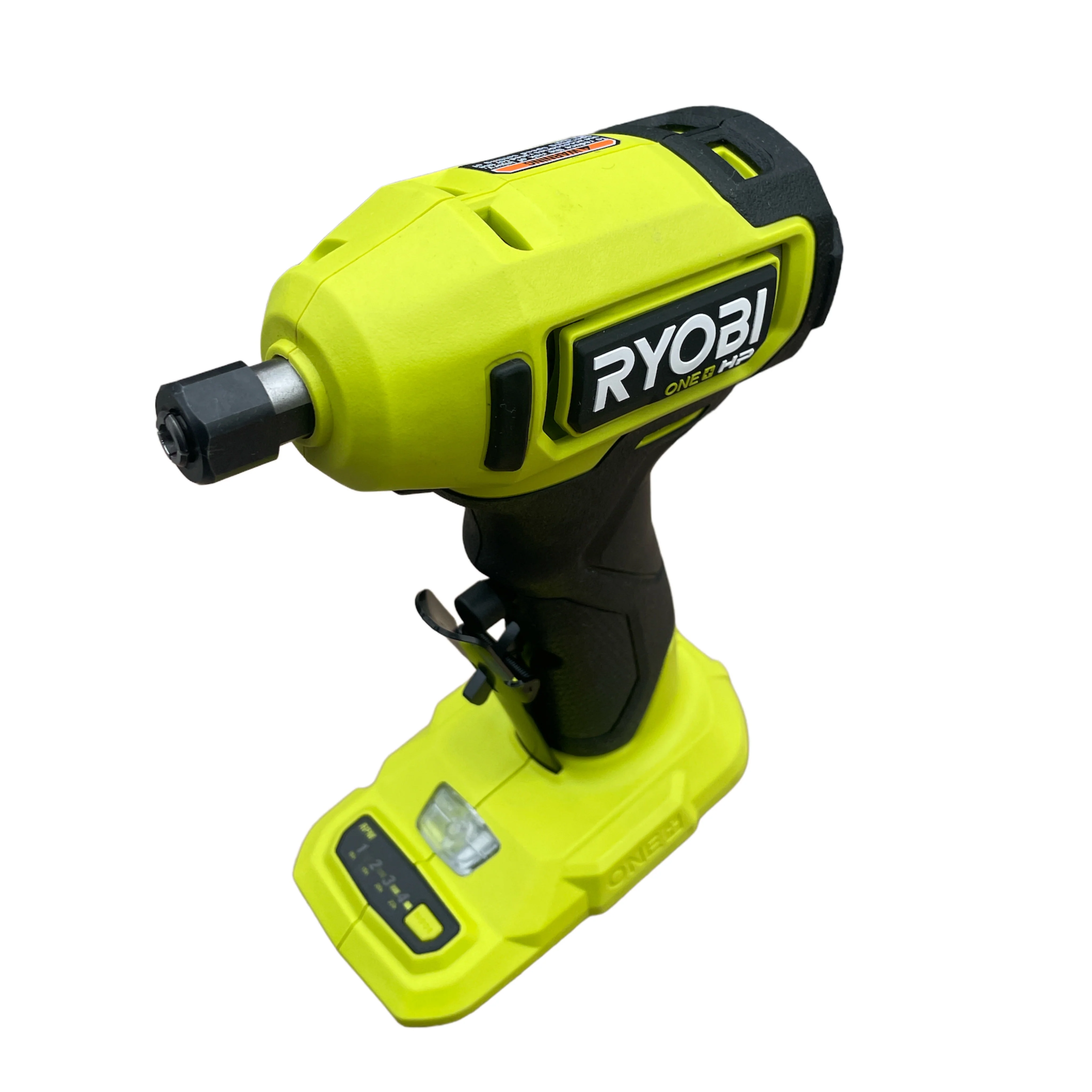 ONE+ HP 18V Brushless Cordless Compact 1/4 in. Right Angle Die Grinder (Tool Only) - Image 4