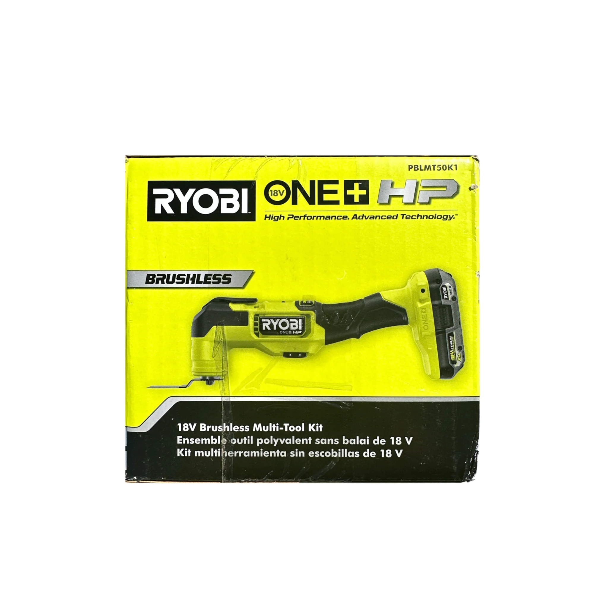 ONE+ HP 18V Brushless Cordless Multi-Tool Kit with 2.0 Ah HIGH PERFORMANCE Battery and Charger - Image 3