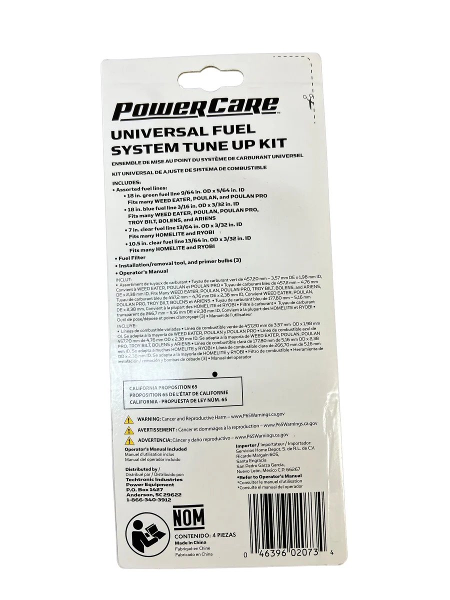 Powercare Fuel Line and Primer Bulb Tune-Up Kit - Image 2