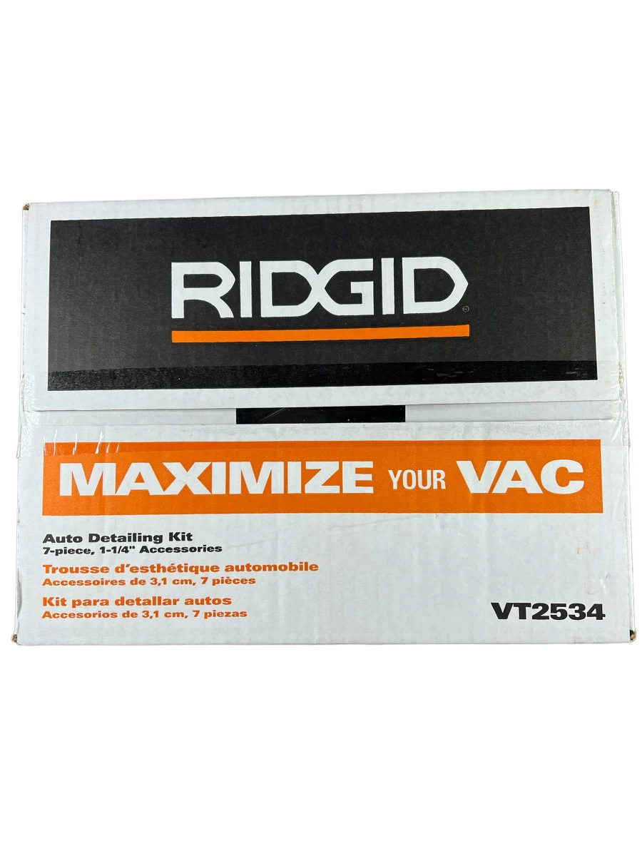 RIDGID 1-1/4 in. Premium Car Cleaning Accessory Kit for RIDGID Wet/Dry Shop Vacuums - Image 4