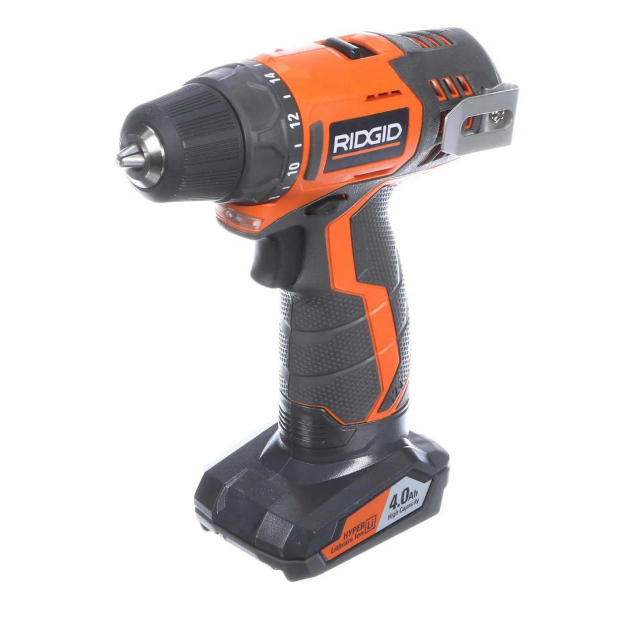 RIDGID 12-Volt Lithium-Ion Cordless Drill/Driver and Impact Driver Combo Kit with 2-Batteries, Charger and Bag - Image 5