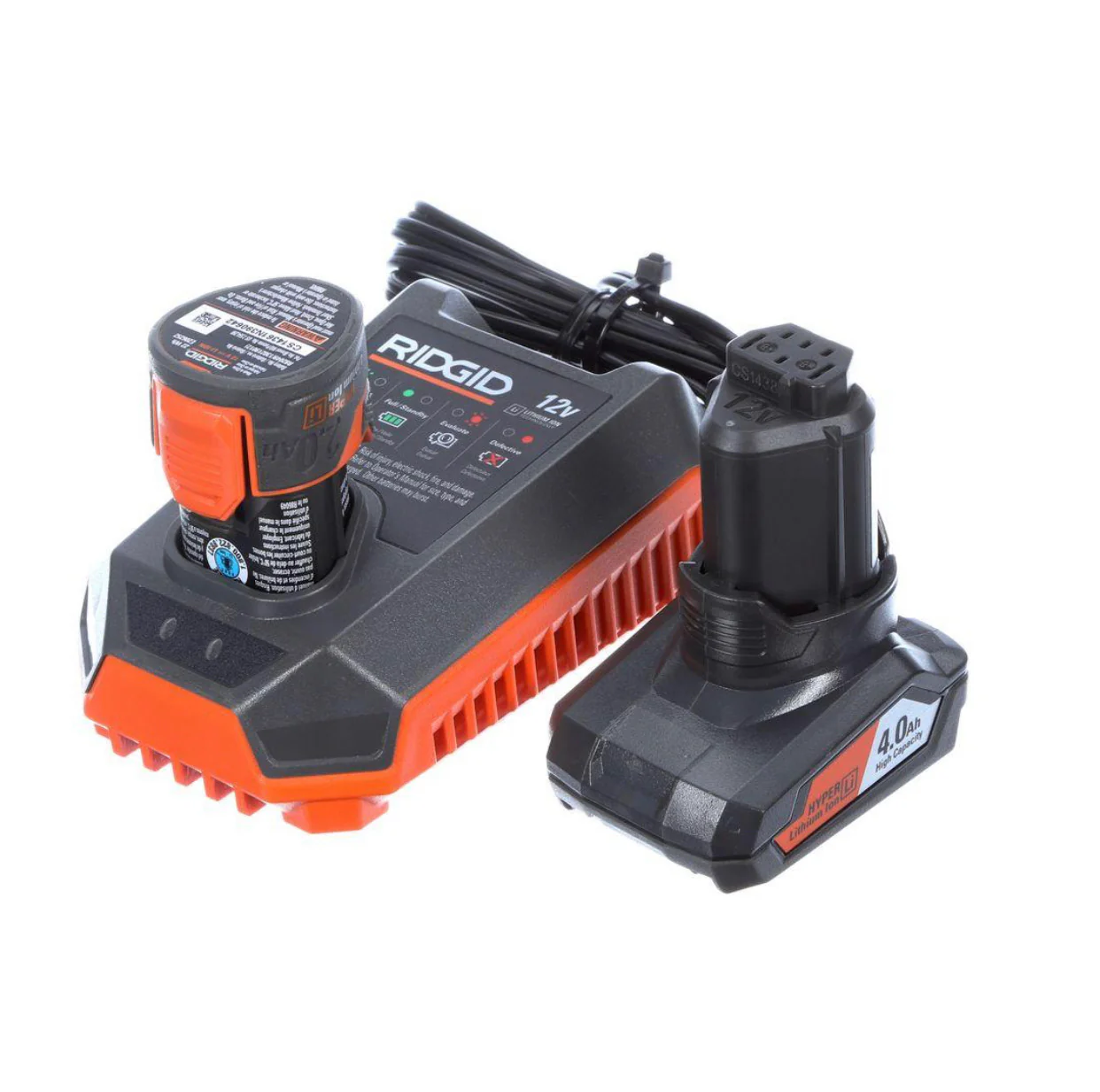 RIDGID 12-Volt Lithium-Ion Cordless Drill/Driver and Impact Driver Combo Kit with 2-Batteries, Charger and Bag - Image 6