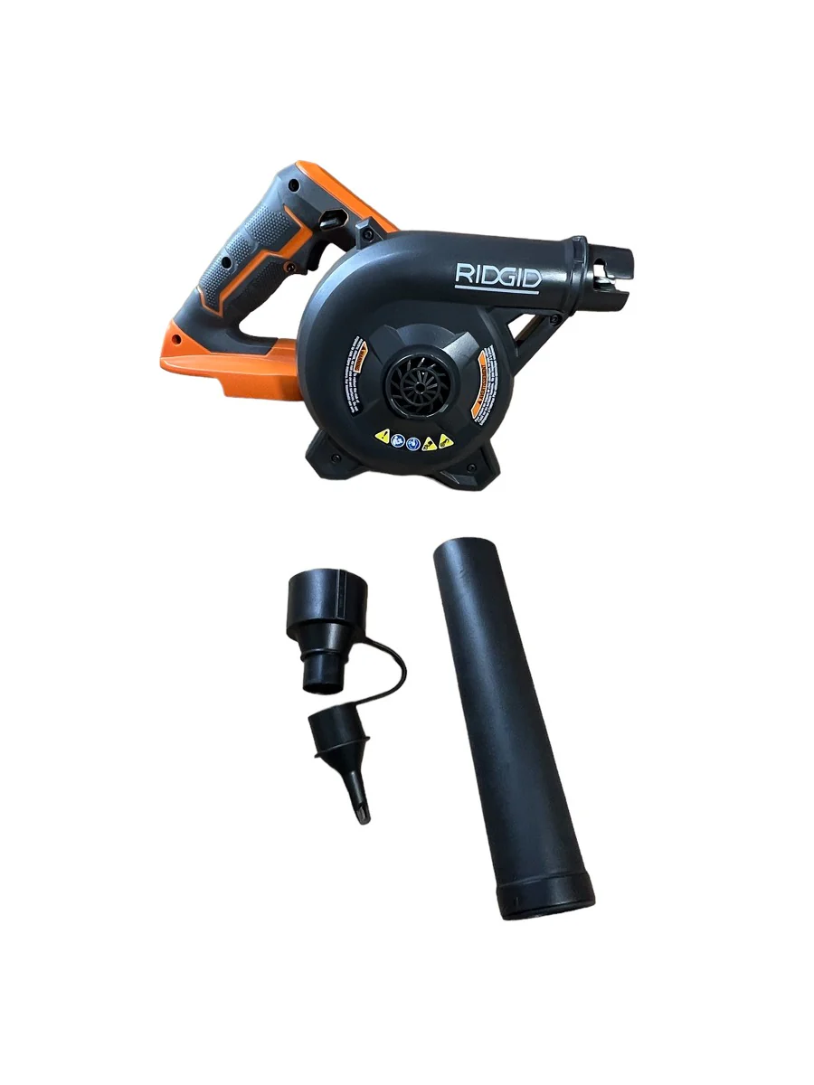 RIDGID 18-Volt Cordless Compact Jobsite Blower with Inflator/Deflator Nozzle - Image 10