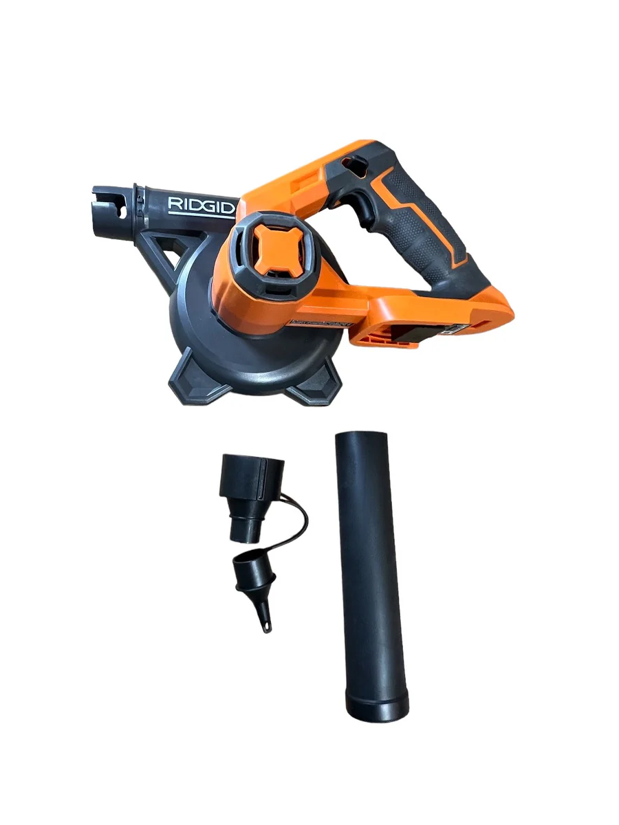 RIDGID 18-Volt Cordless Compact Jobsite Blower with Inflator/Deflator Nozzle - Image 6