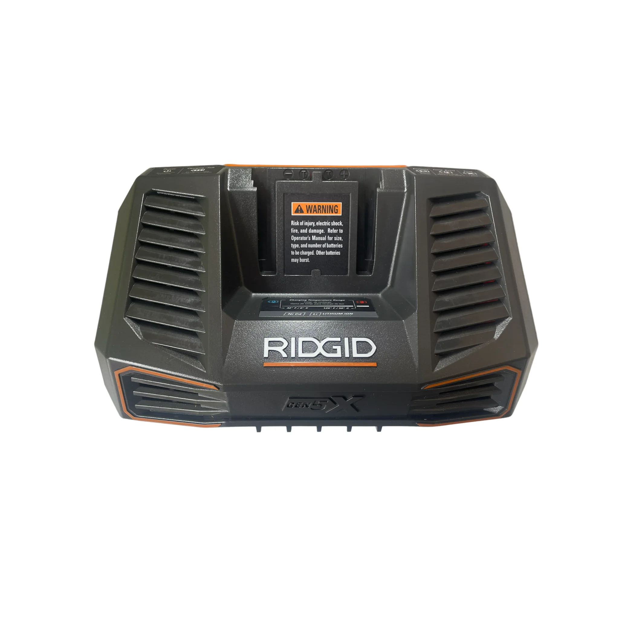 RIDGID 18-Volt Dual-Chemistry Rapid Battery Charger - Image 2