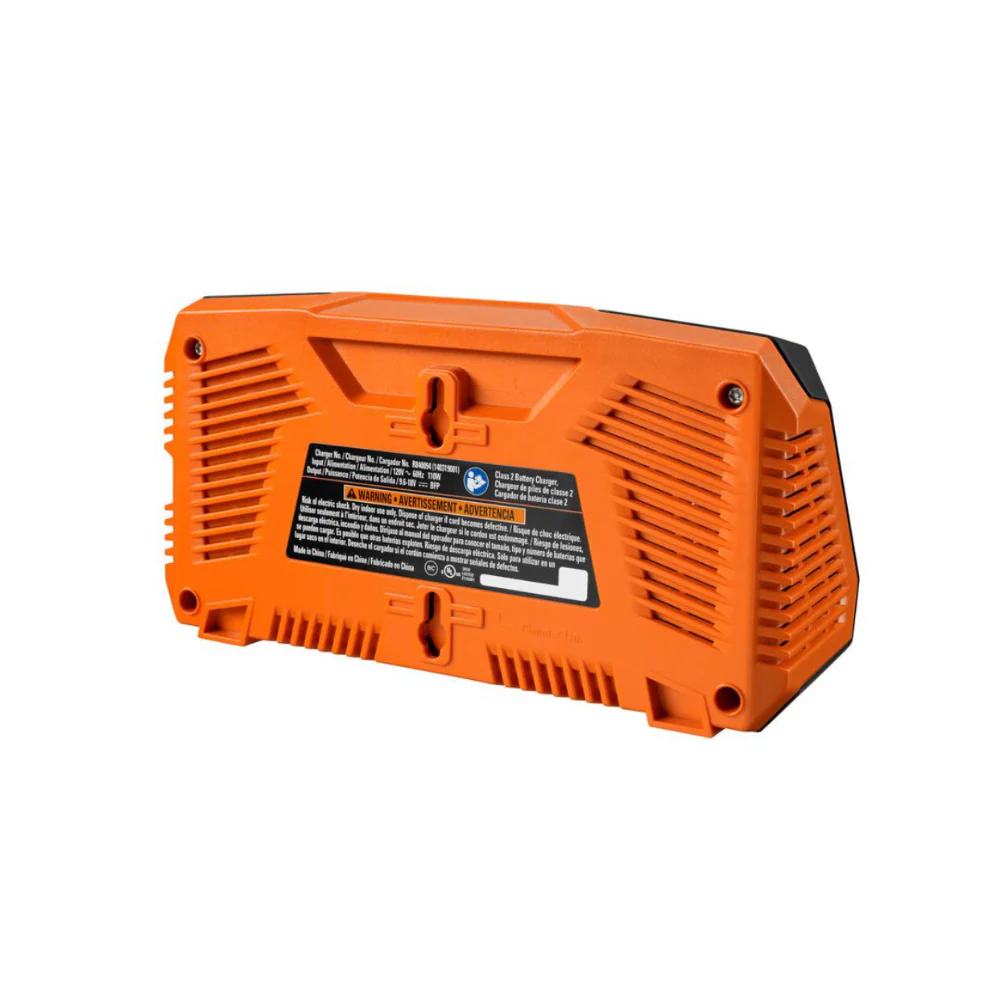 RIDGID 18-Volt Dual Port Dual Chemistry Sequential Charger with Dual USB Ports - Image 3