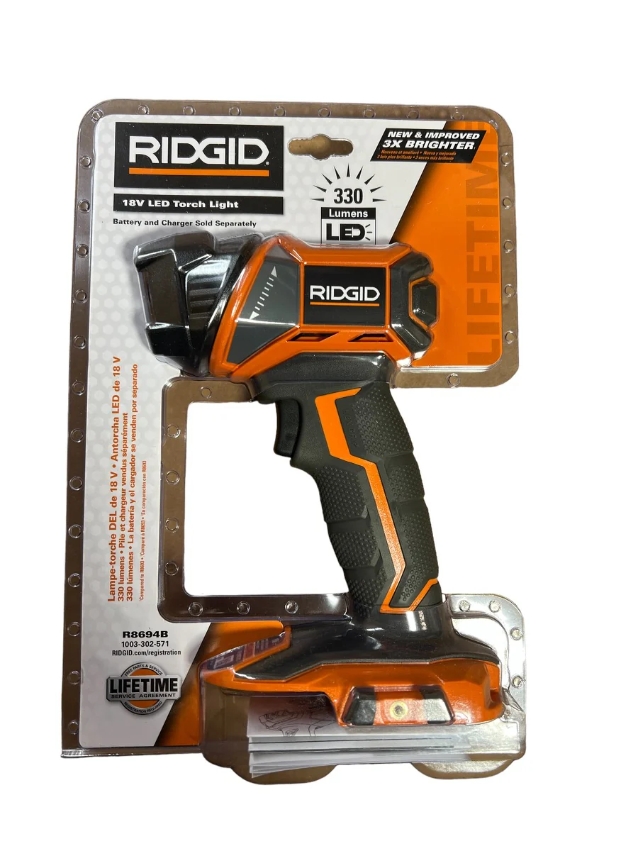 RIDGID 18-Volt Torch Light (Tool-Only)
