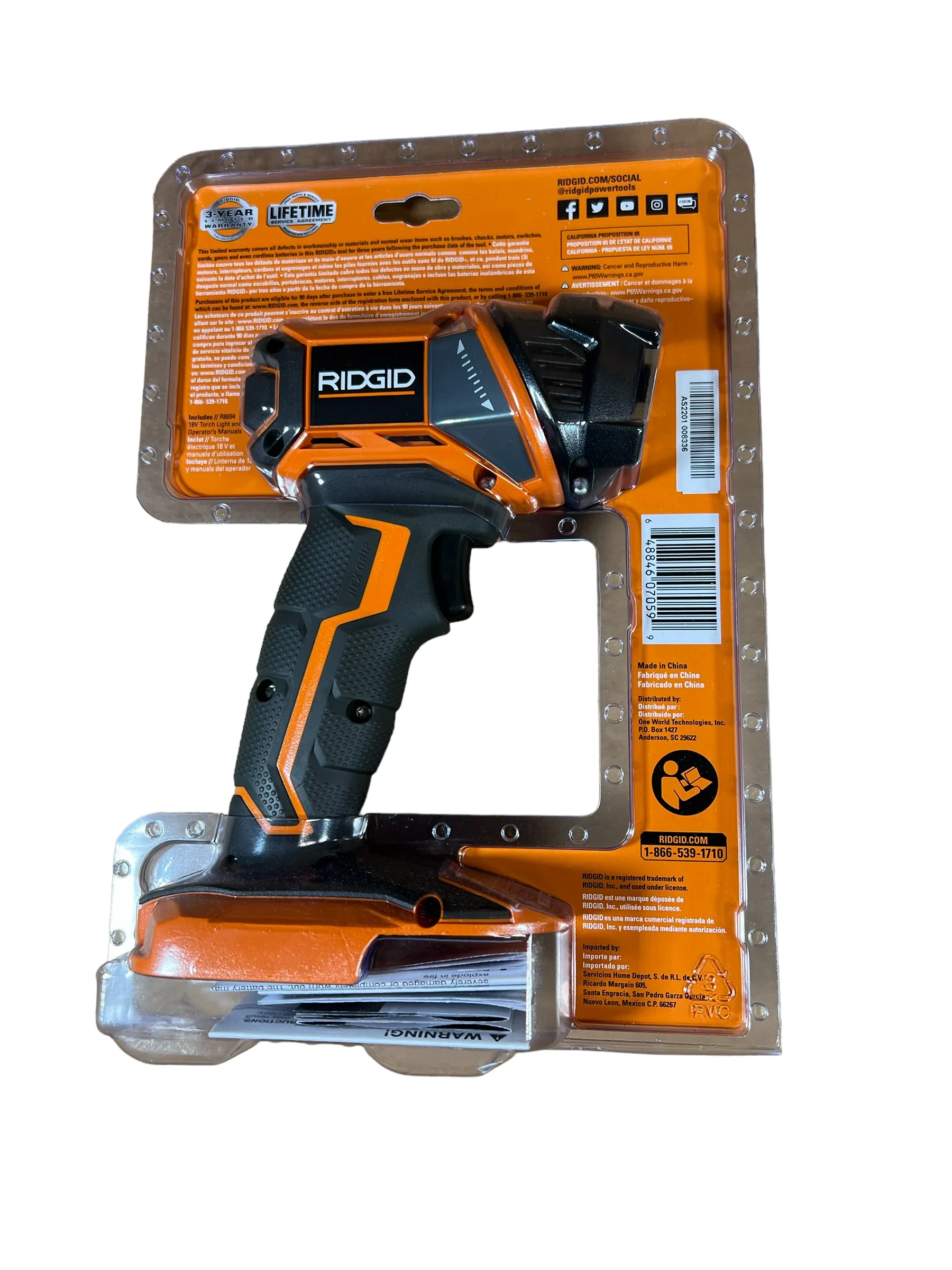 RIDGID 18-Volt Torch Light (Tool-Only) - Image 5