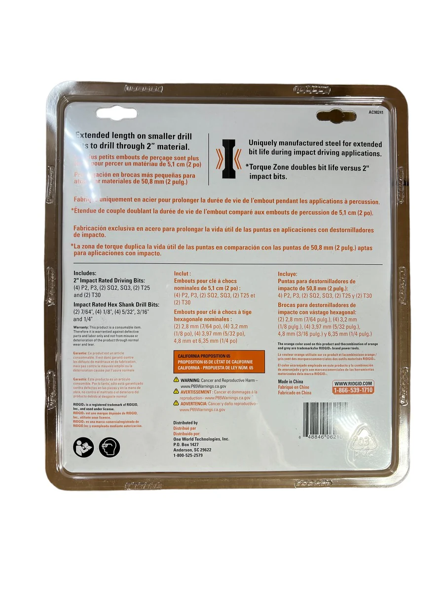RIDGID Impact Rated Drilling and Driving Kit (24-Pieces) - Image 2