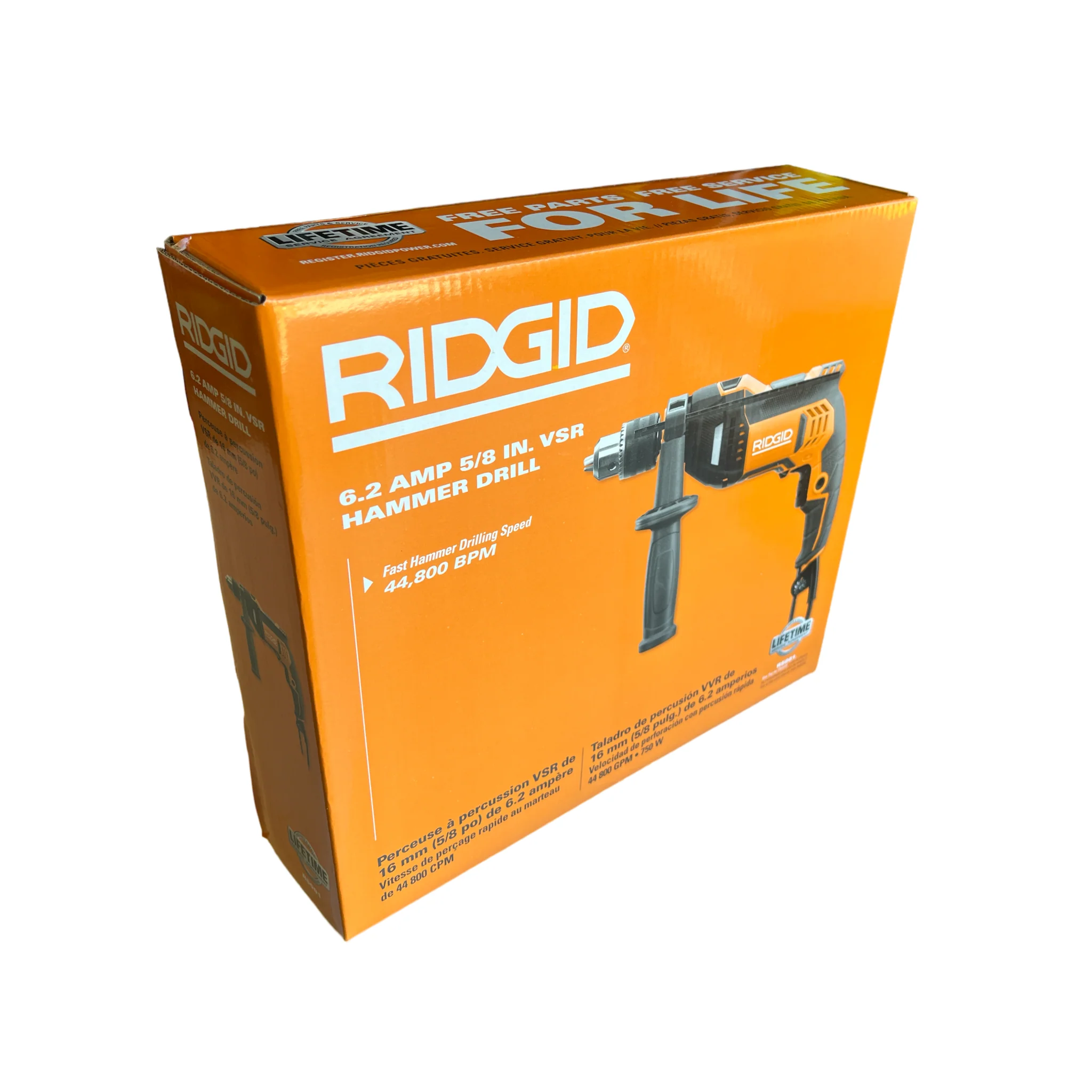 RIDGID 5/8 in. VSR Hammer Drill - Image 2
